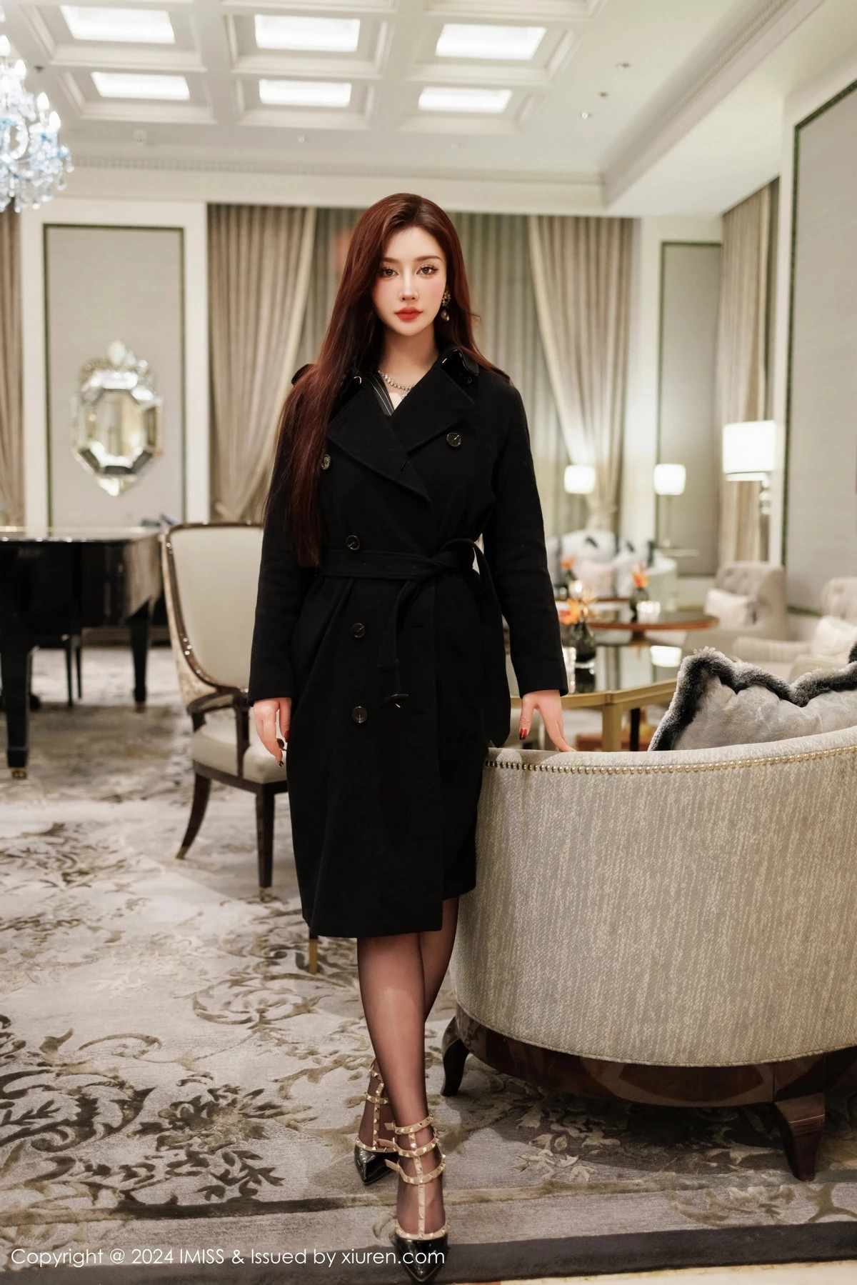 [IMISS爱蜜社] 2024.03.20 VOL.768 蕾蕾醒了没 黑丝美腿 [60P] NO.1