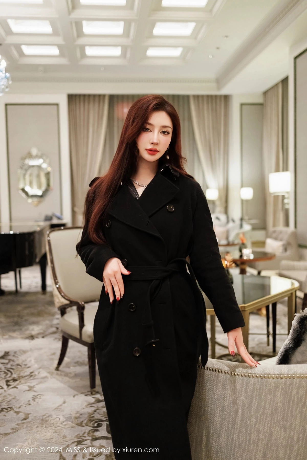 [IMISS爱蜜社] 2024.03.20 VOL.768 蕾蕾醒了没 黑丝美腿 [60P] NO.2