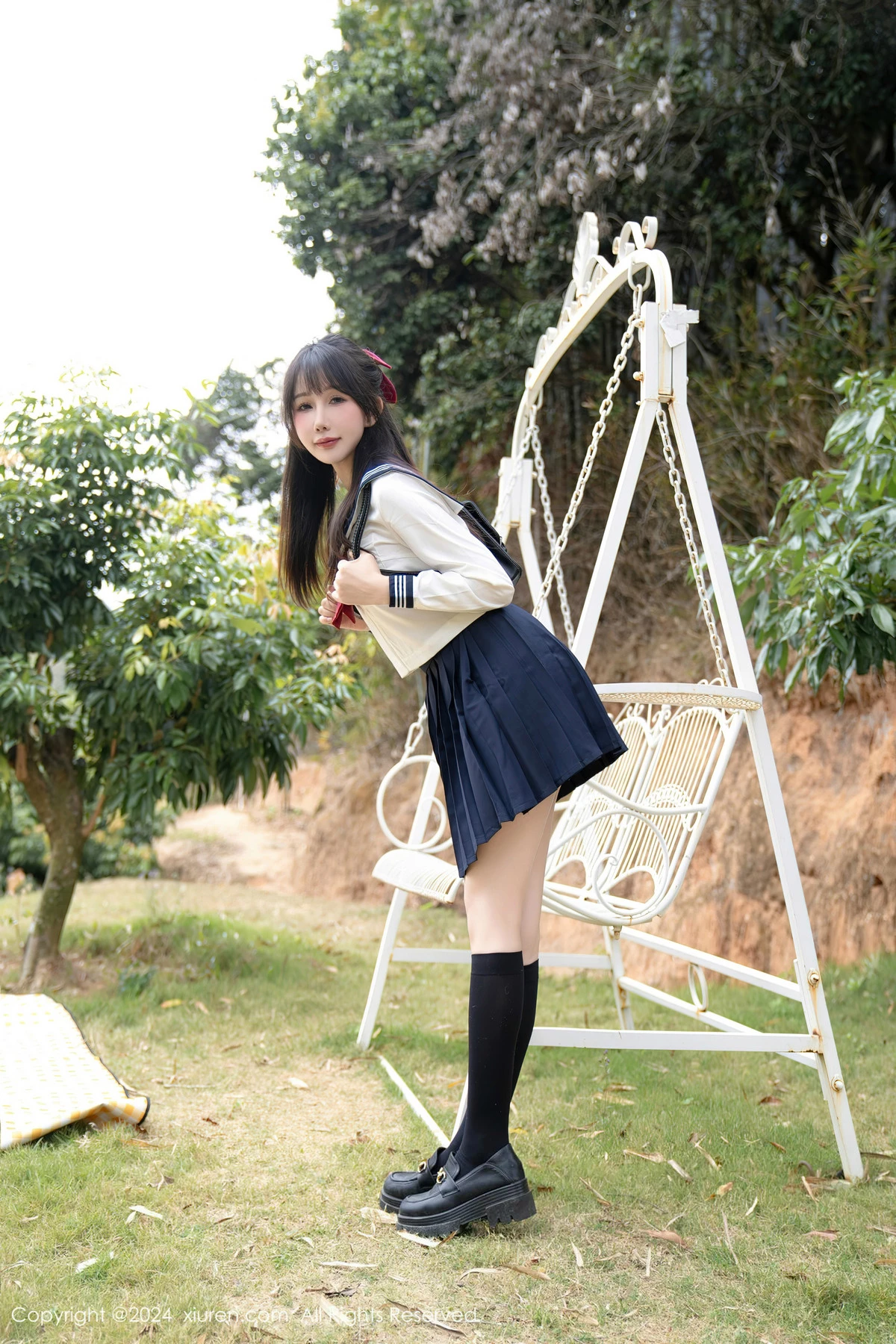 [XiuRen秀人网] 2024.04.10 No.8365 波巧酱 性感美腿 [85P] NO.9