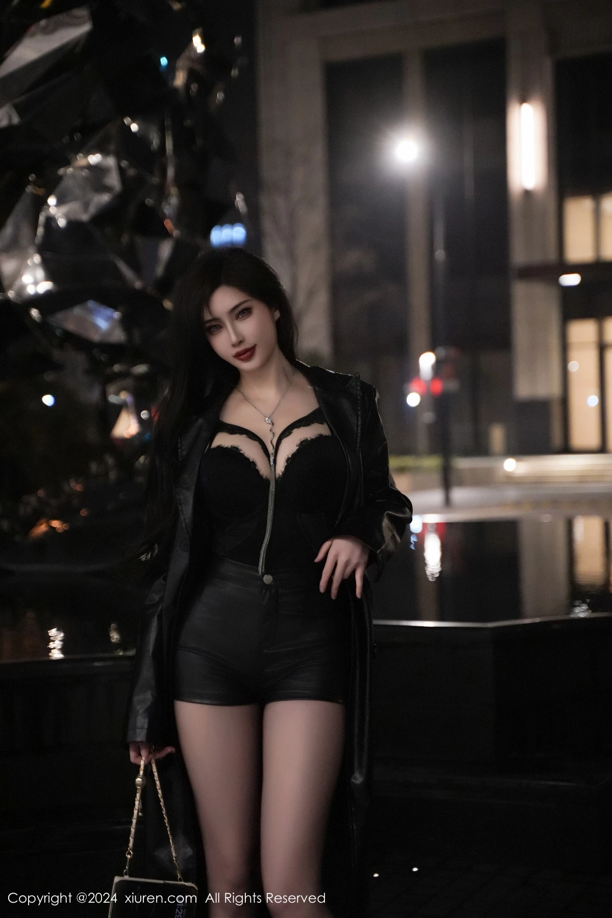 [XiuRen秀人网] 2024.04.11 No.8375 Carol周妍希X 黑丝美腿 [84P] NO.7