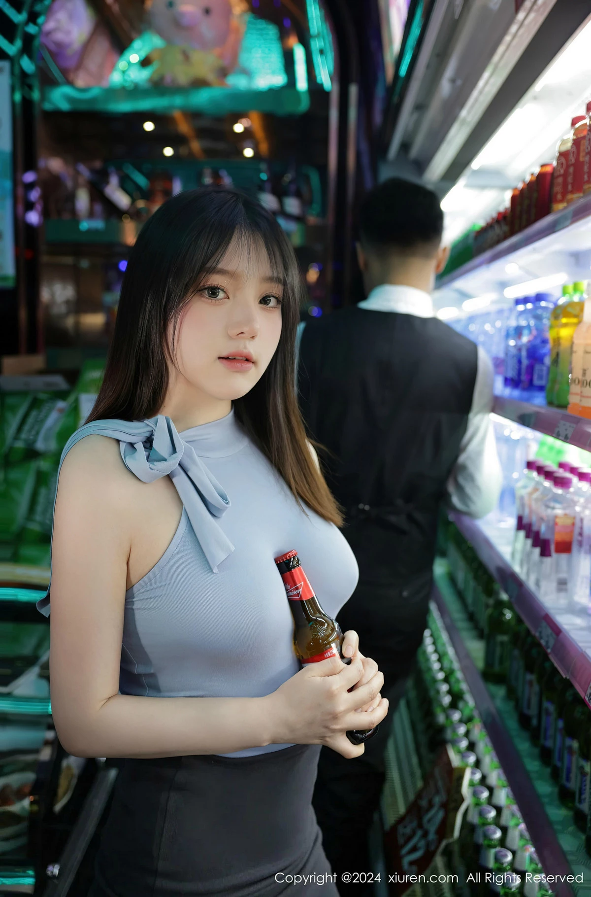 [XiuRen秀人网] 2024.04.16 No.8402 豆瓣酱 美腿黑丝 [73P] NO.2