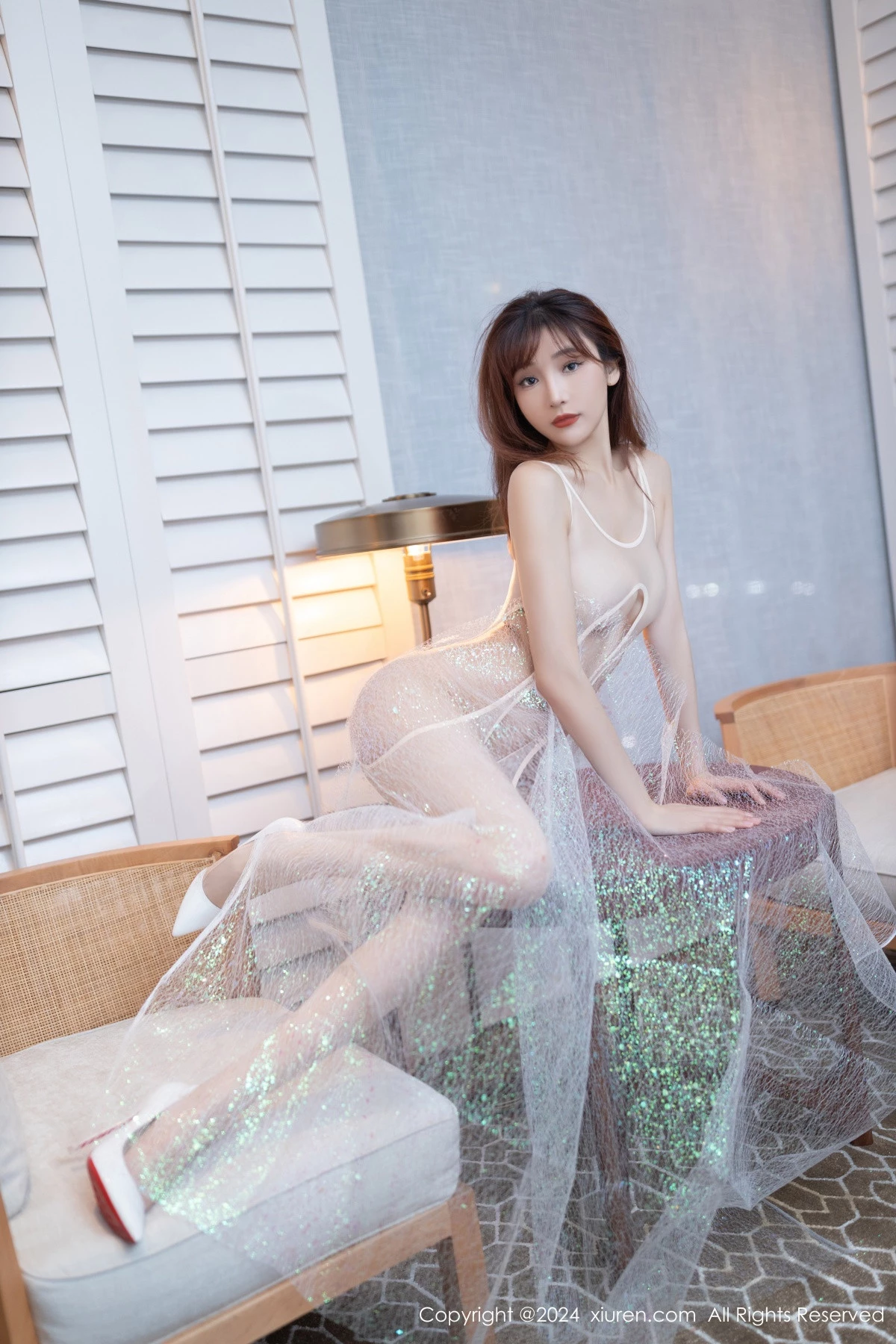 [XiuRen秀人网] 2024.03.21 No.8271 陆萱萱 性感美腿 [79P] NO.4