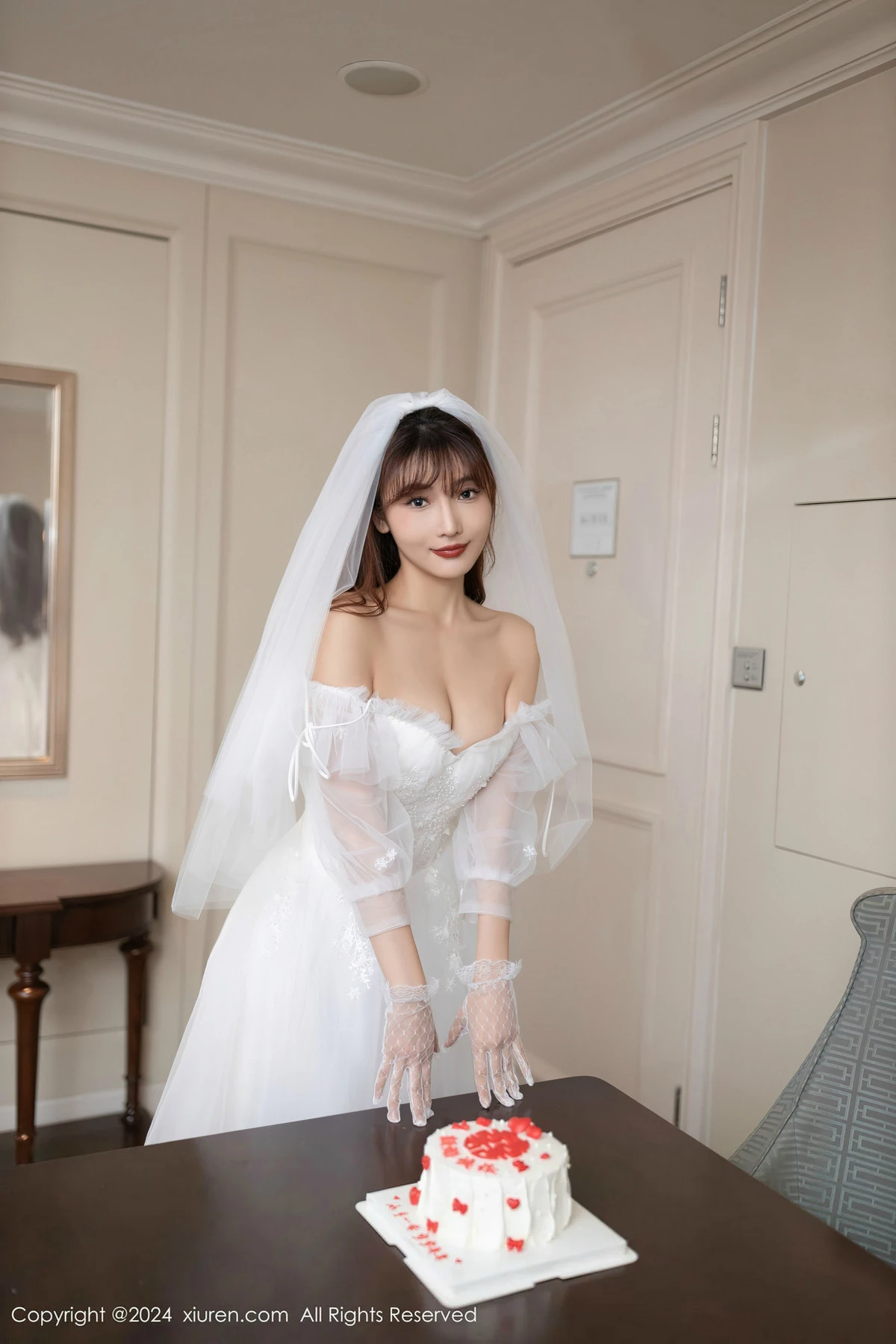 [XiuRen秀人网] 2024.04.18 No.8418 陆萱萱 丝袜美腿 [80P] NO.6