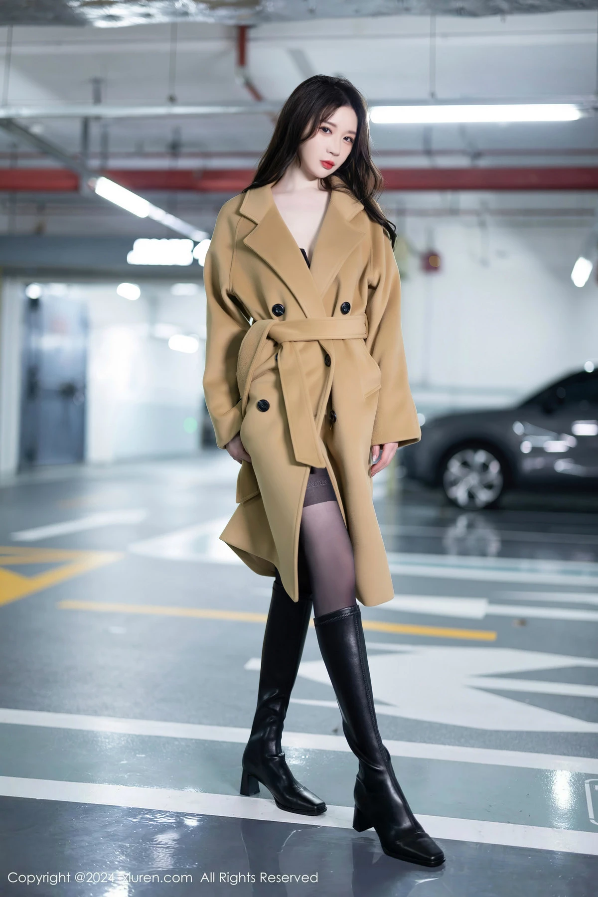 [XiuRen秀人网] 2024.04.18 No.8414 梦心玥 黑丝美腿 [80P] NO.3