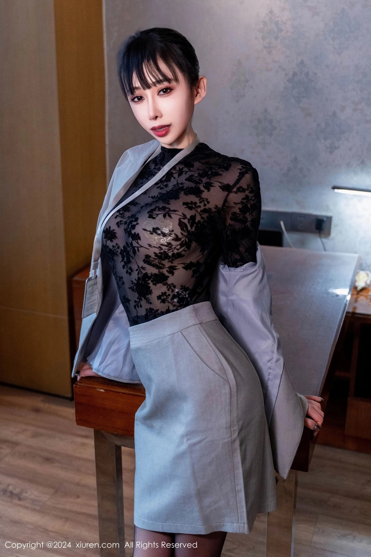 [XiuRen秀人网] 2024.03.26 No.8290 宝宝甜 黑丝性感 [69P] NO.12