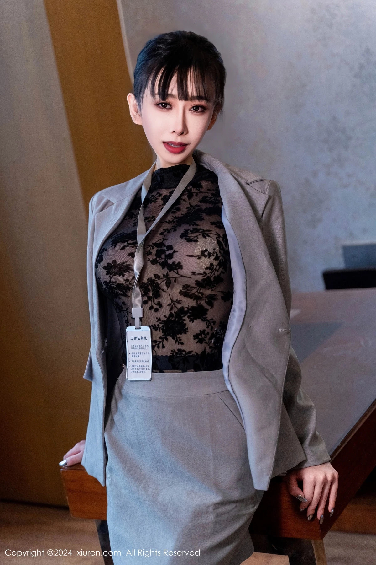 [XiuRen秀人网] 2024.03.26 No.8290 宝宝甜 黑丝性感 [69P] NO.10