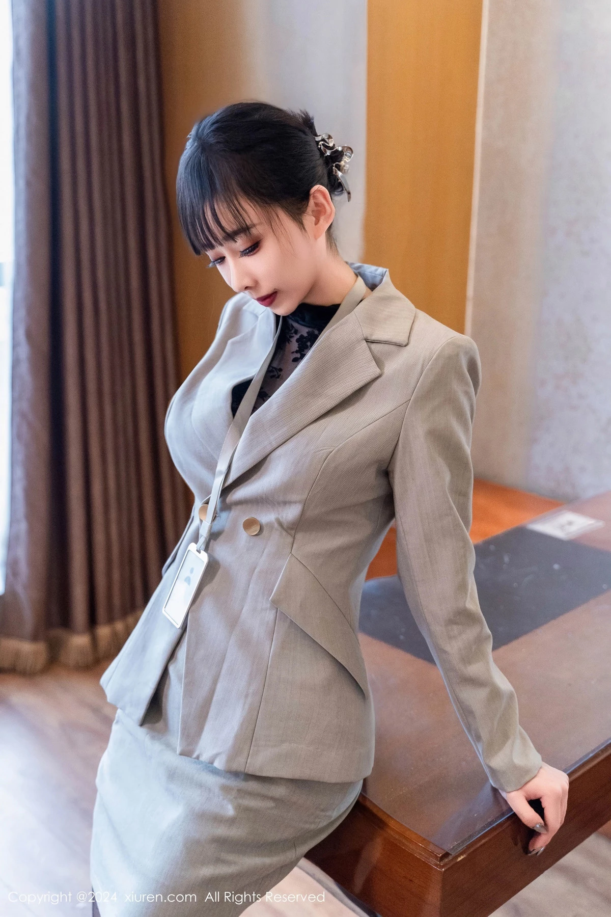 [XiuRen秀人网] 2024.03.26 No.8290 宝宝甜 黑丝性感 [69P] NO.6