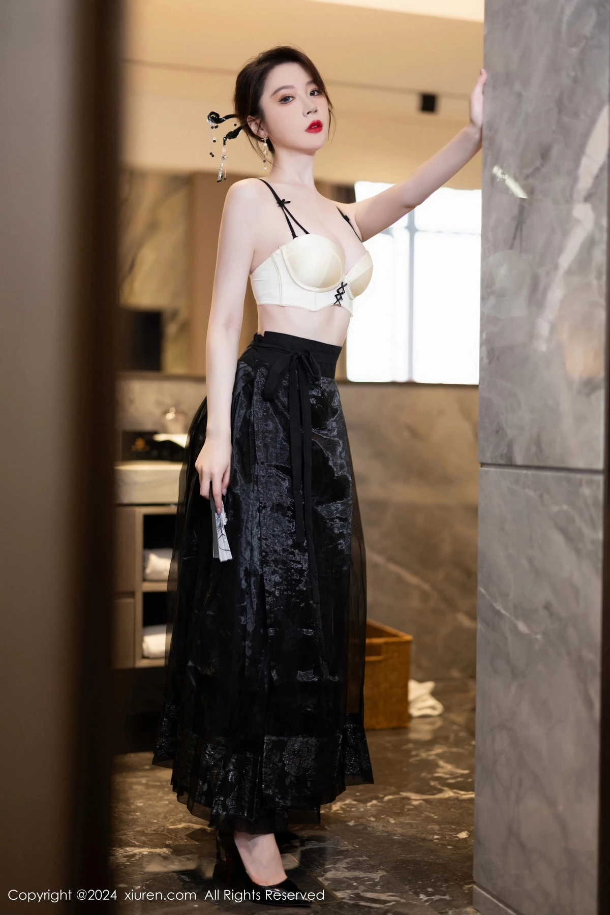 [XiuRen秀人网] 2024.04.28 No.8465 梦心玥 修长美腿 [82P] NO.11