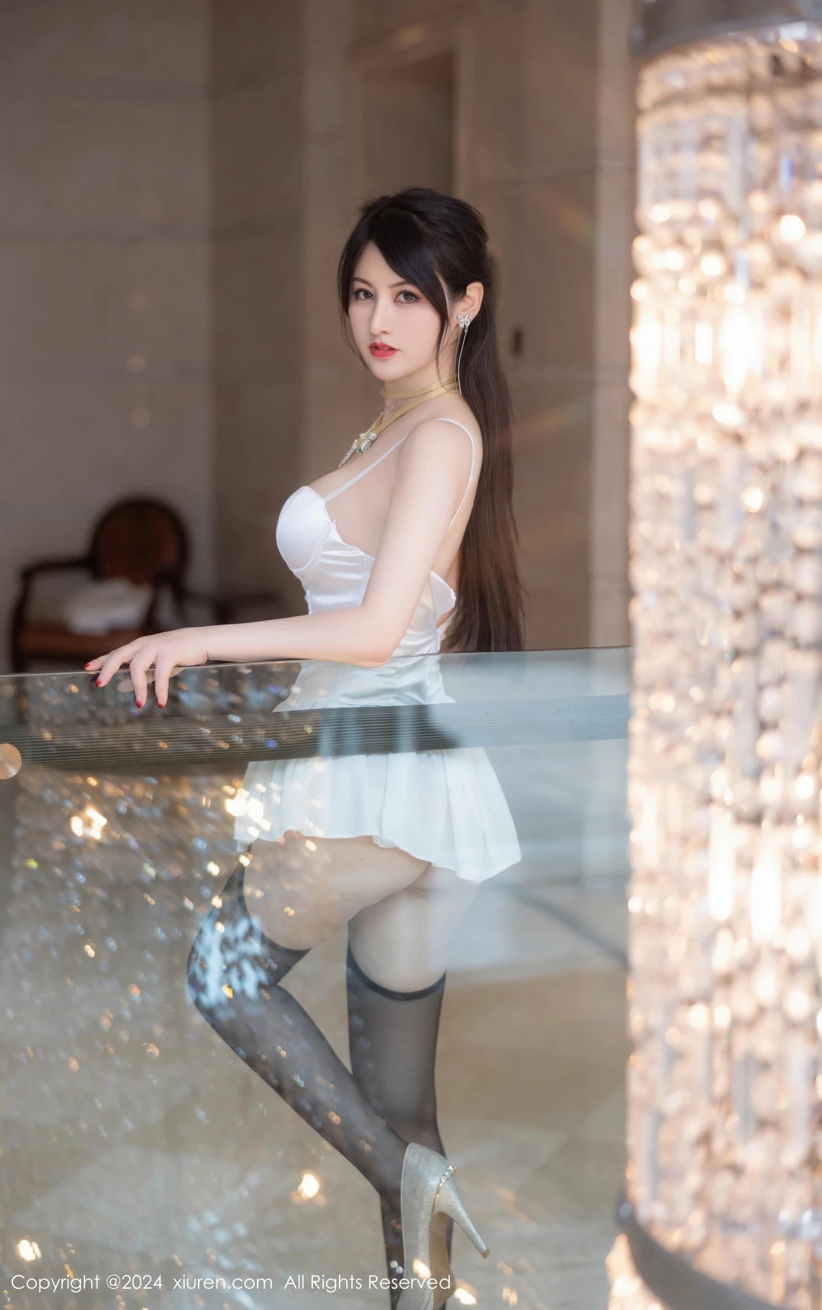 [XiuRen秀人网] 2024.04.23 No.8436 诗诗kiki 黑丝美腿 [83P] NO.7