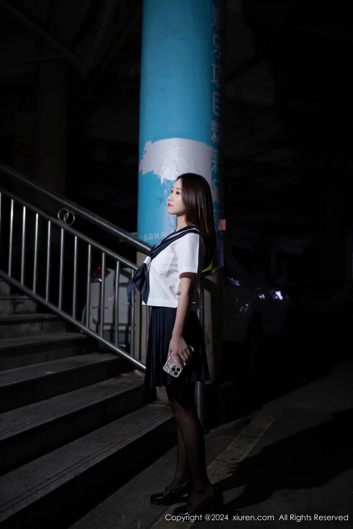 [XiuRen秀人网] 2024.04.24 No.8443 杏子Yada 黑丝美腿 [78P] NO.4