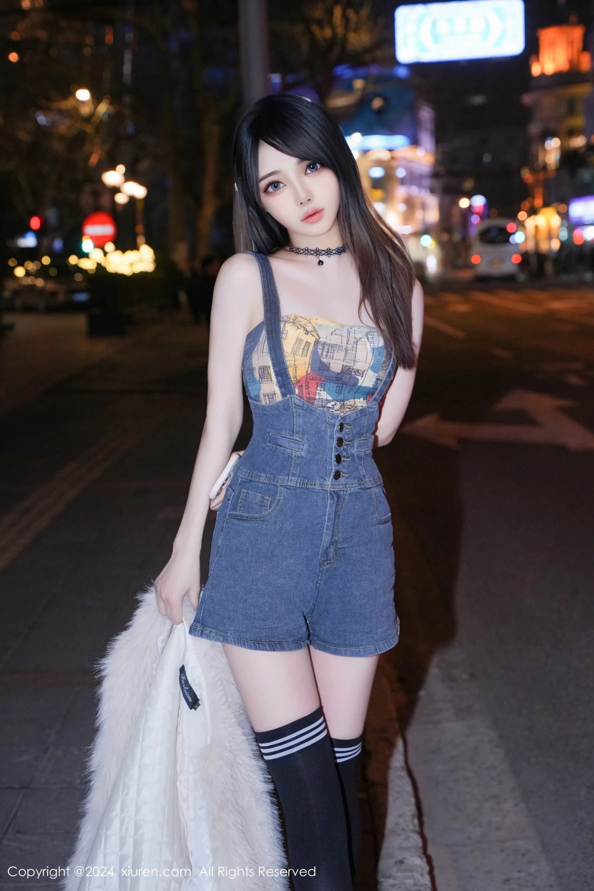 [XiuRen秀人网] 2024.05.09 No.8508 林月月 黑丝美腿 [63P] NO.5