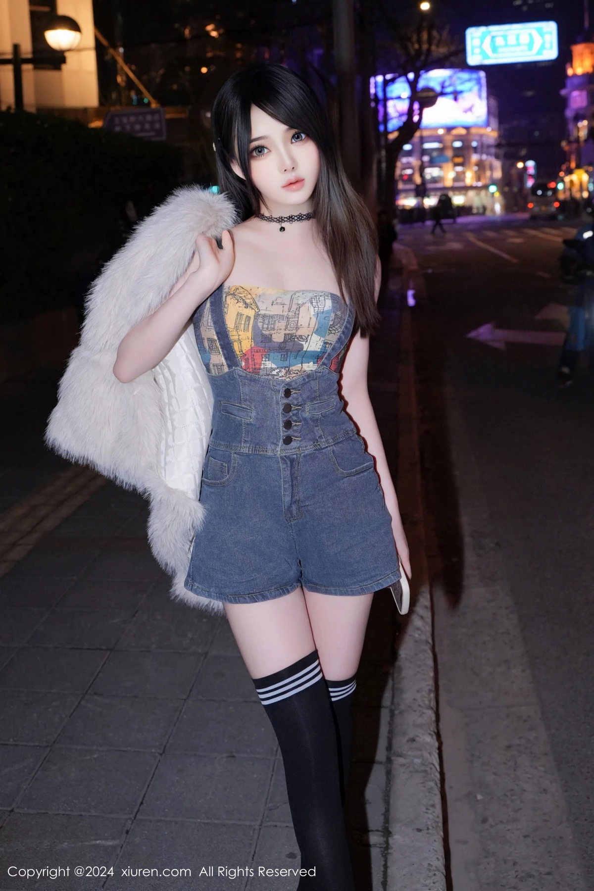 [XiuRen秀人网] 2024.05.09 No.8508 林月月 黑丝美腿 [63P] NO.2