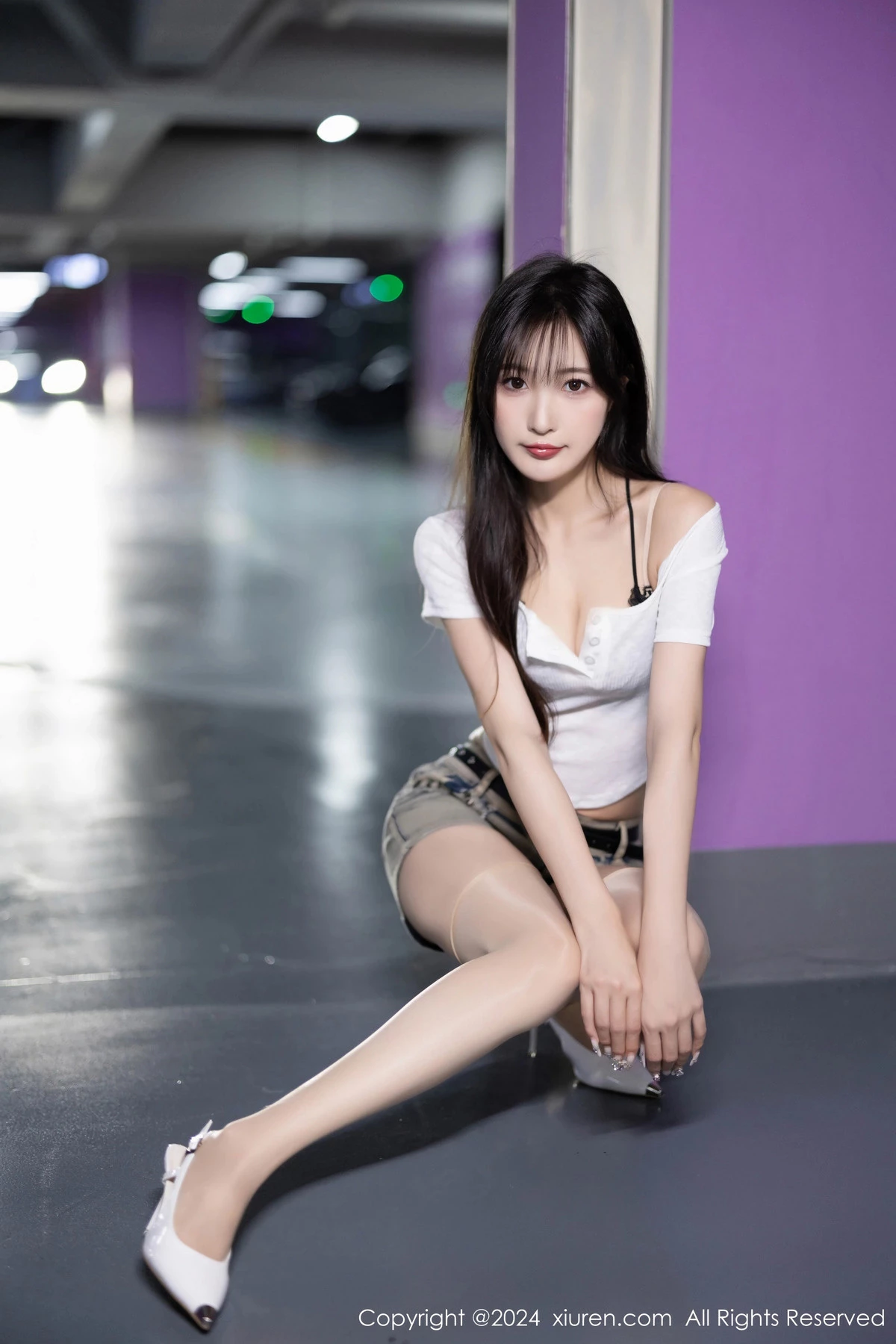 [XiuRen秀人网] 2024.05.08 No.8504 林星阑 停车场美腿 [81P] NO.8