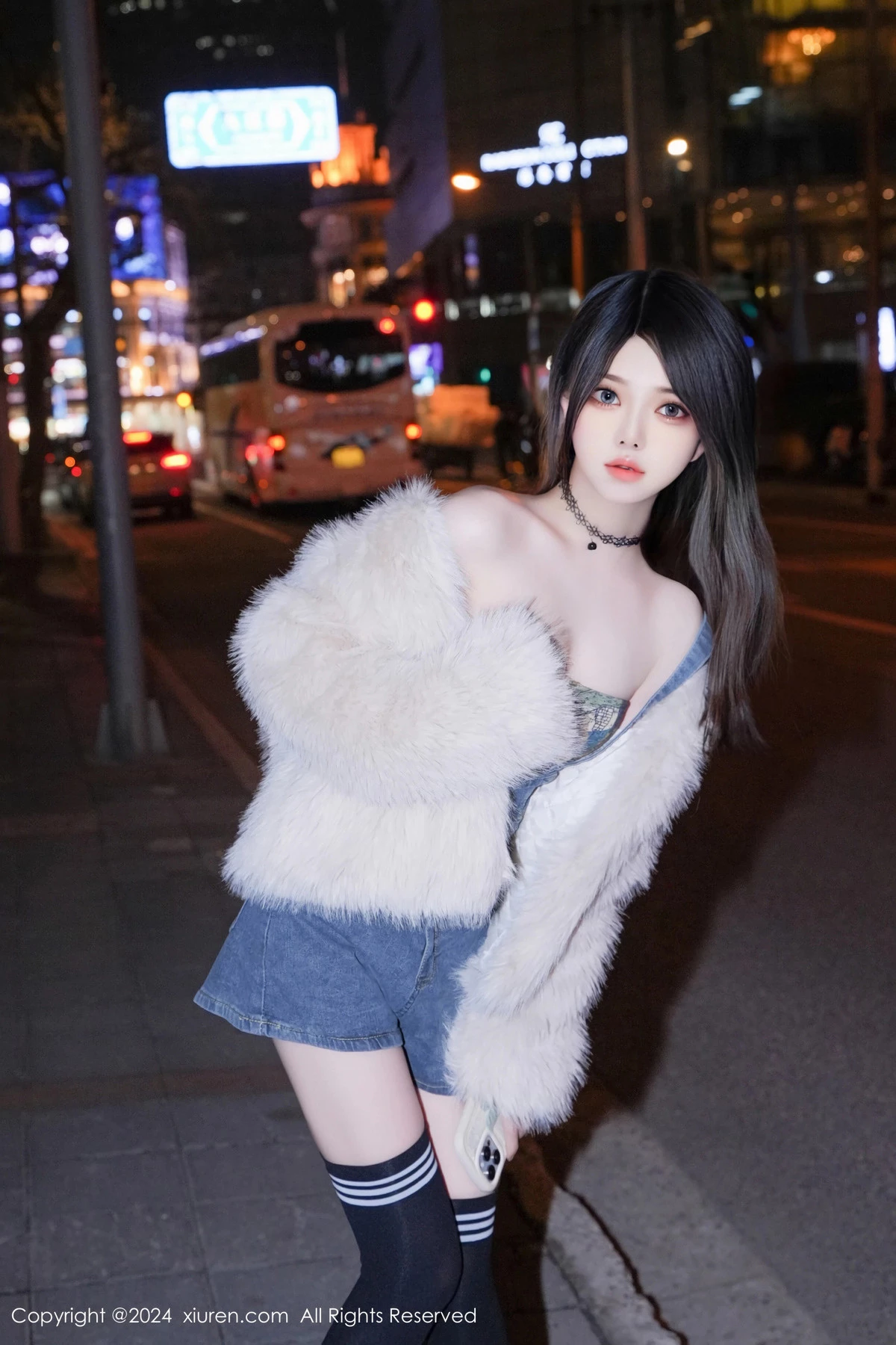 [XiuRen秀人网] 2024.05.09 No.8508 林月月 黑丝美腿 [63P] NO.12