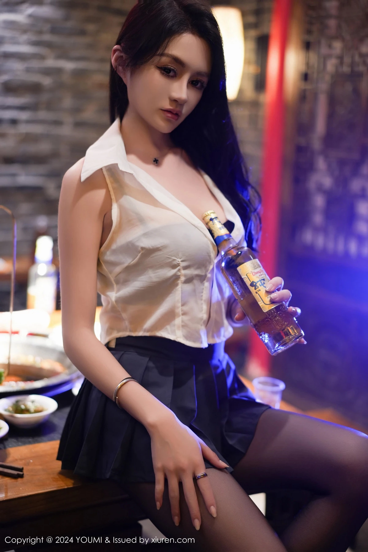 [YOUMI尤蜜荟] 2024.05.13 VOL.1062 林幼一 美腿黑丝 [70P] NO.3