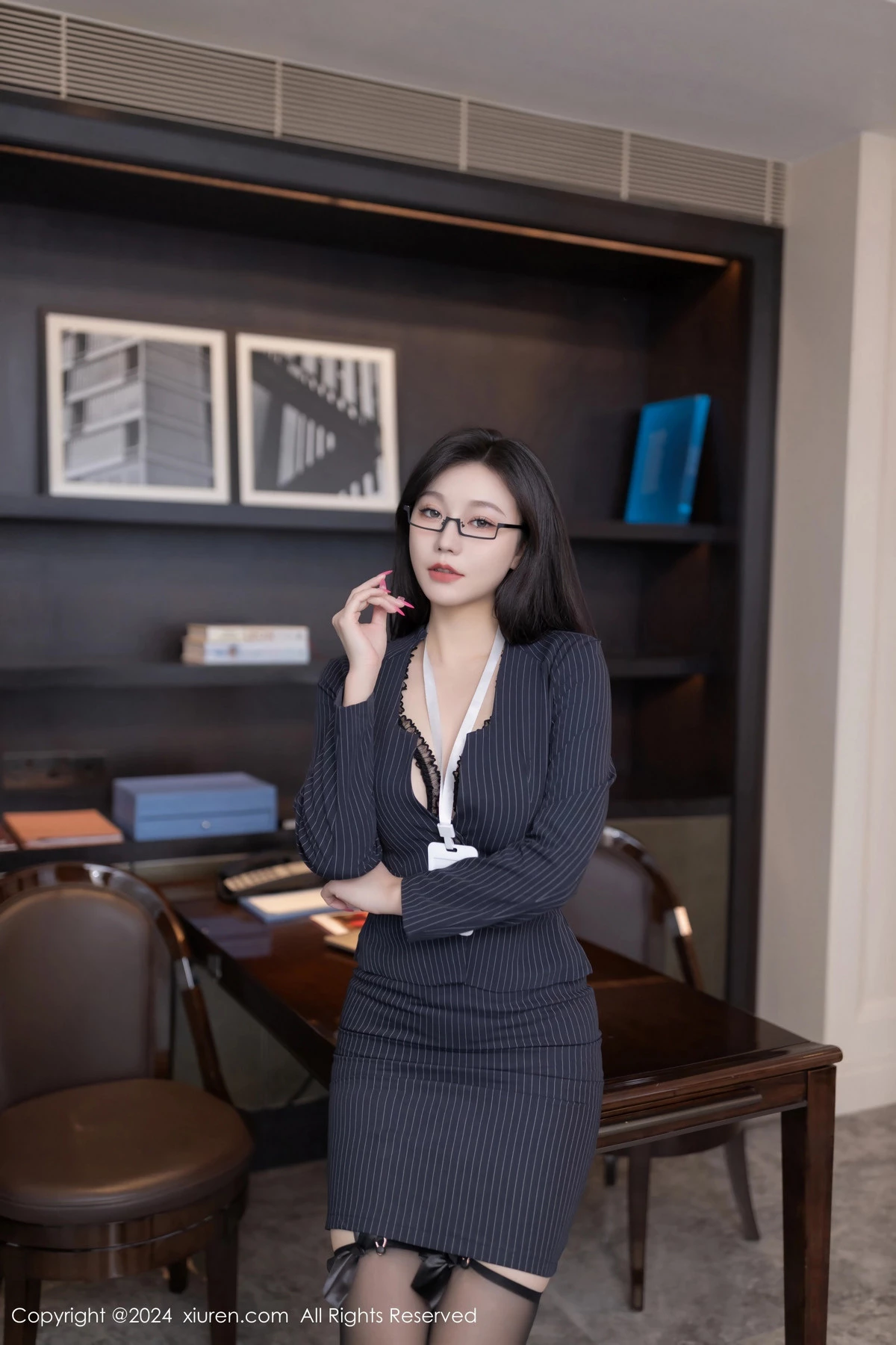 [XiuRen秀人网] 2024.05.14 No.8537 安然anran 美腿黑丝 [80P] NO.5