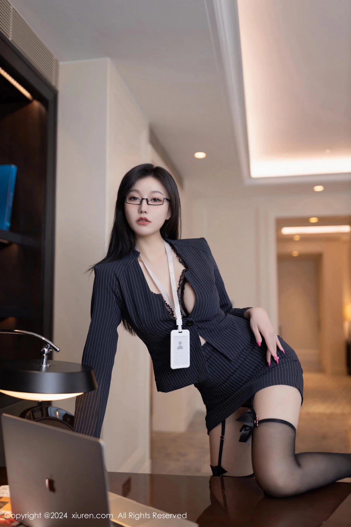 [XiuRen秀人网] 2024.05.14 No.8537 安然anran 美腿黑丝 [80P] NO.7