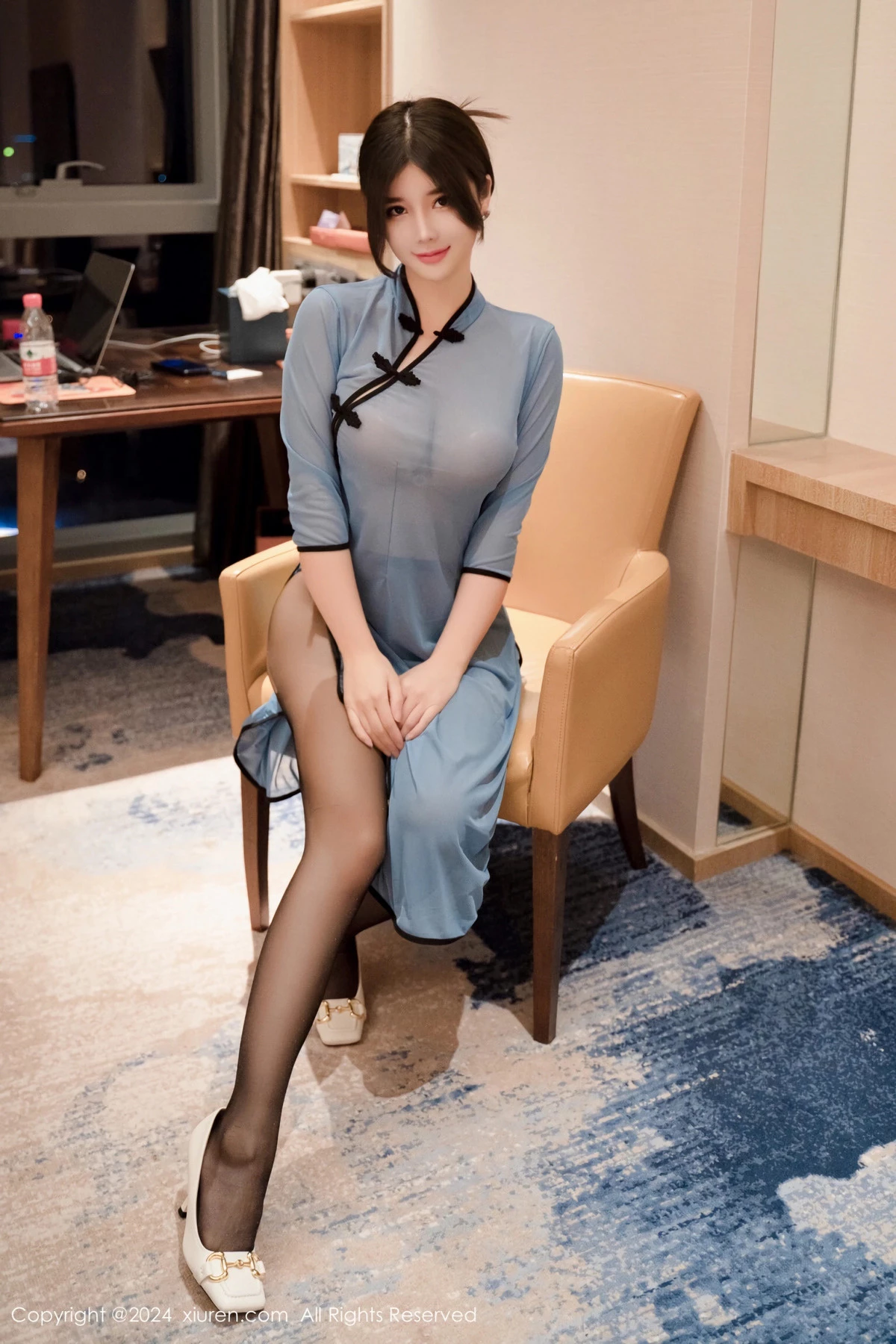 [XiuRen秀人网] 2024.05.14 No.8532 周jojobaby 黑丝美腿 [45P] NO.12