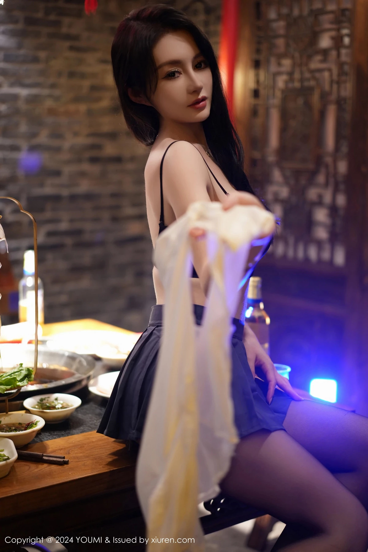 [YOUMI尤蜜荟] 2024.05.13 VOL.1062 林幼一 美腿黑丝 [70P] NO.5