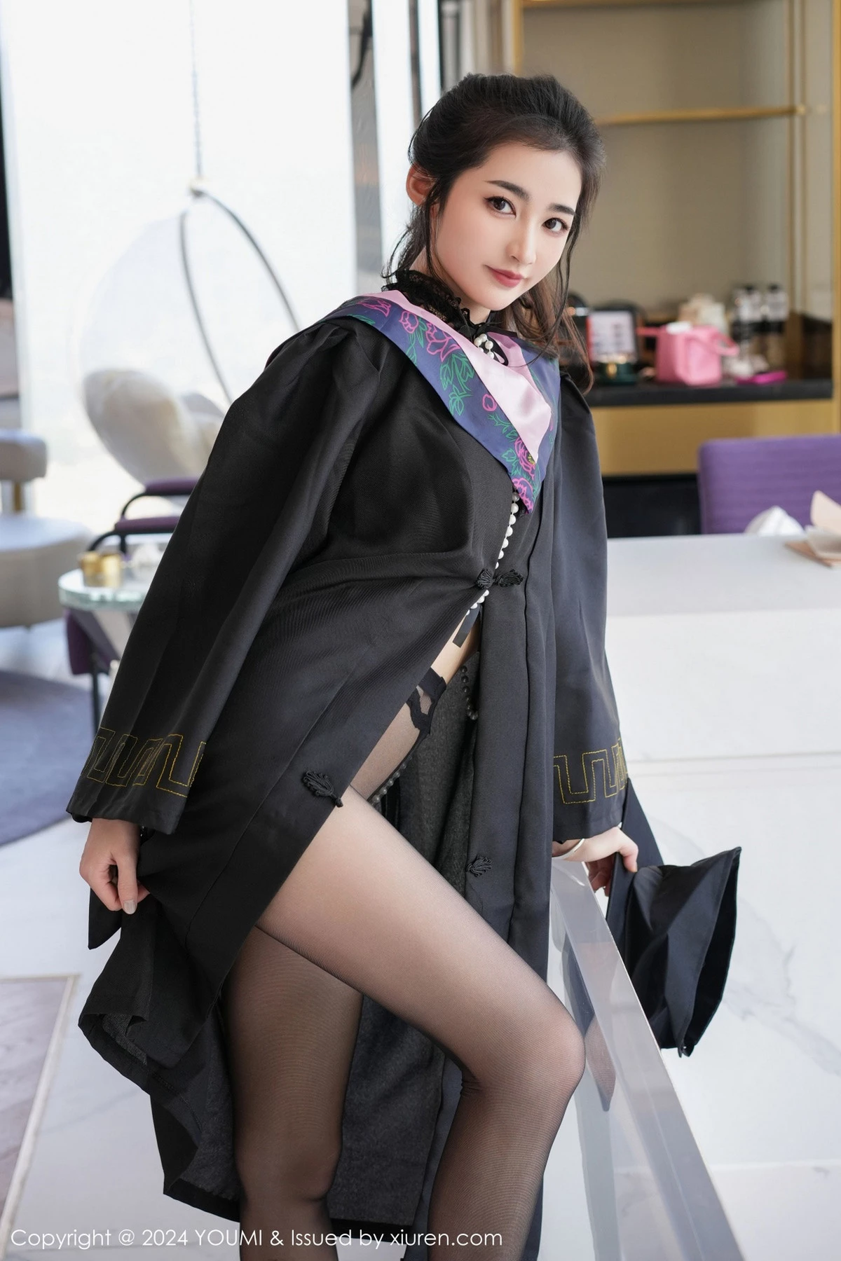 [YOUMI尤蜜荟] 2024.05.17 VOL.1064 鱼尾fish 黑丝美腿 [95P] NO.3