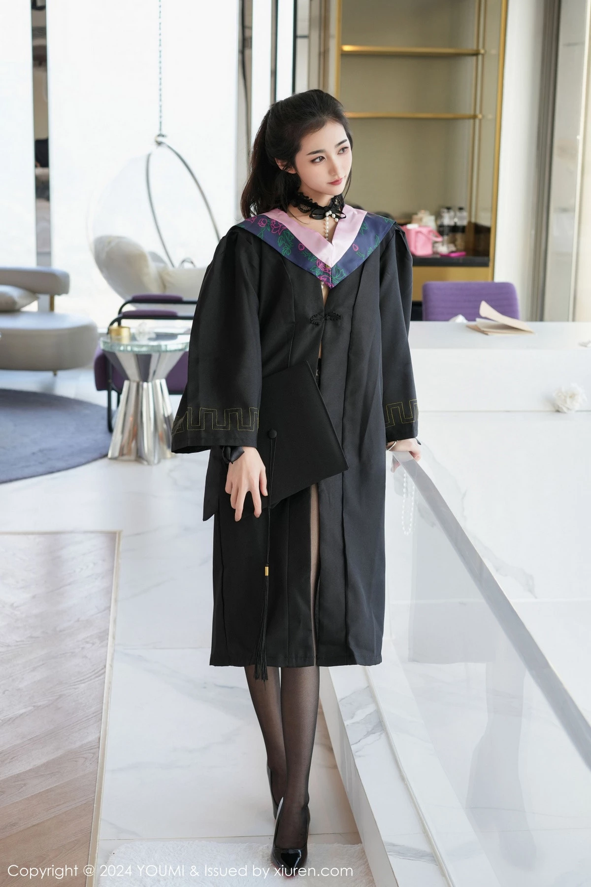 [YOUMI尤蜜荟] 2024.05.17 VOL.1064 鱼尾fish 黑丝美腿 [95P] NO.1