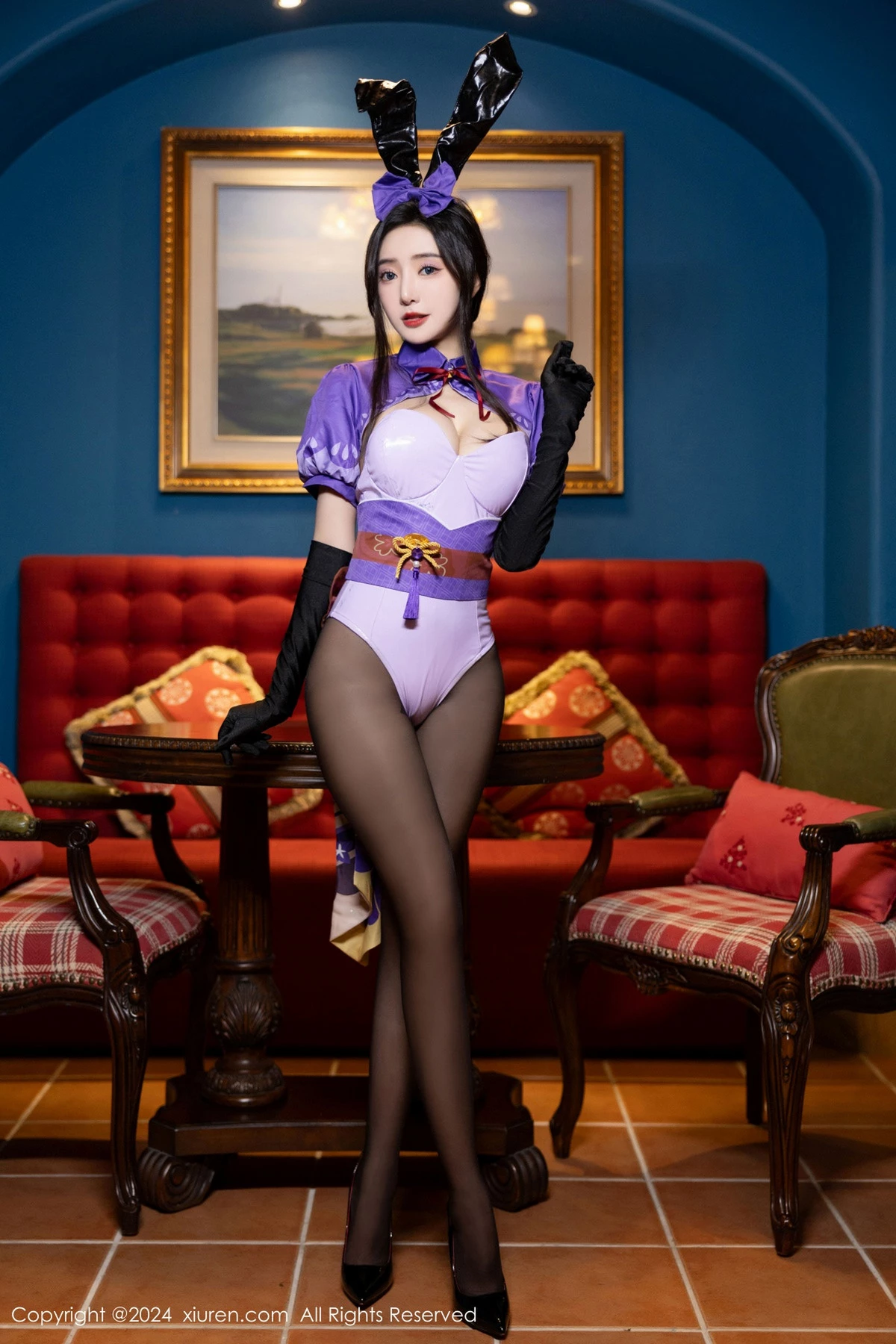 [XiuRen秀人网] 2024.05.17 No.8562 王馨瑶yanni 黑丝美腿 [81P] NO.5