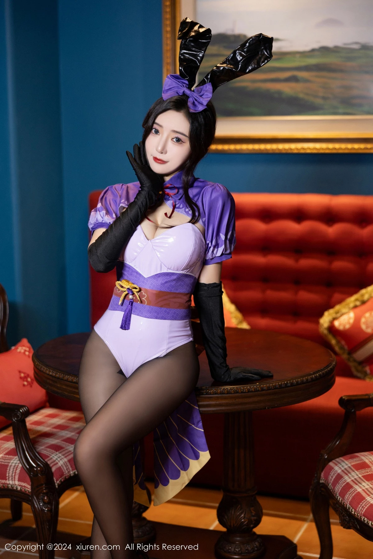 [XiuRen秀人网] 2024.05.17 No.8562 王馨瑶yanni 黑丝美腿 [81P] NO.4