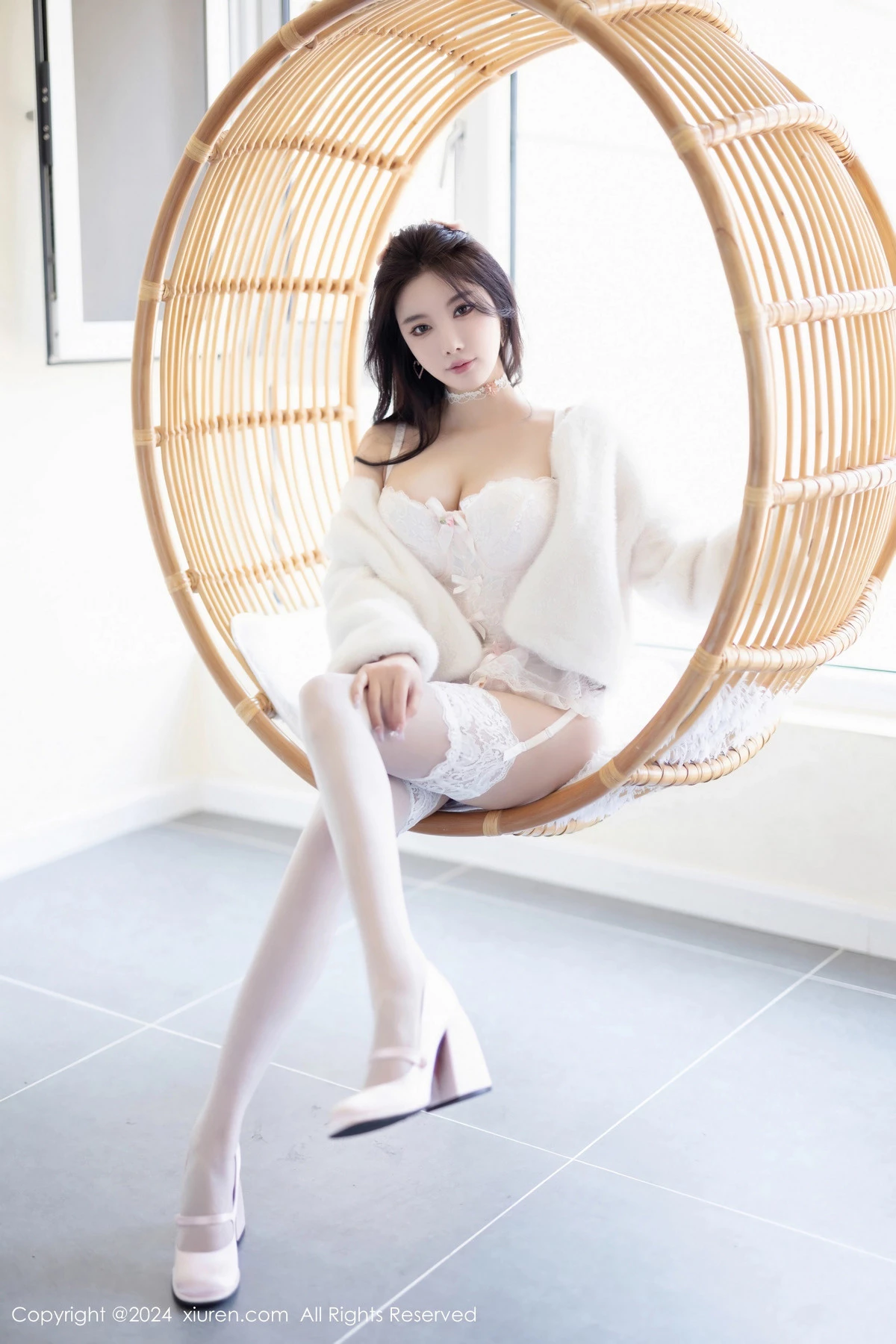 [XiuRen秀人网] 2024.05.20 No.8570 杨晨晨Yome 美腿丝袜 [80P] NO.5