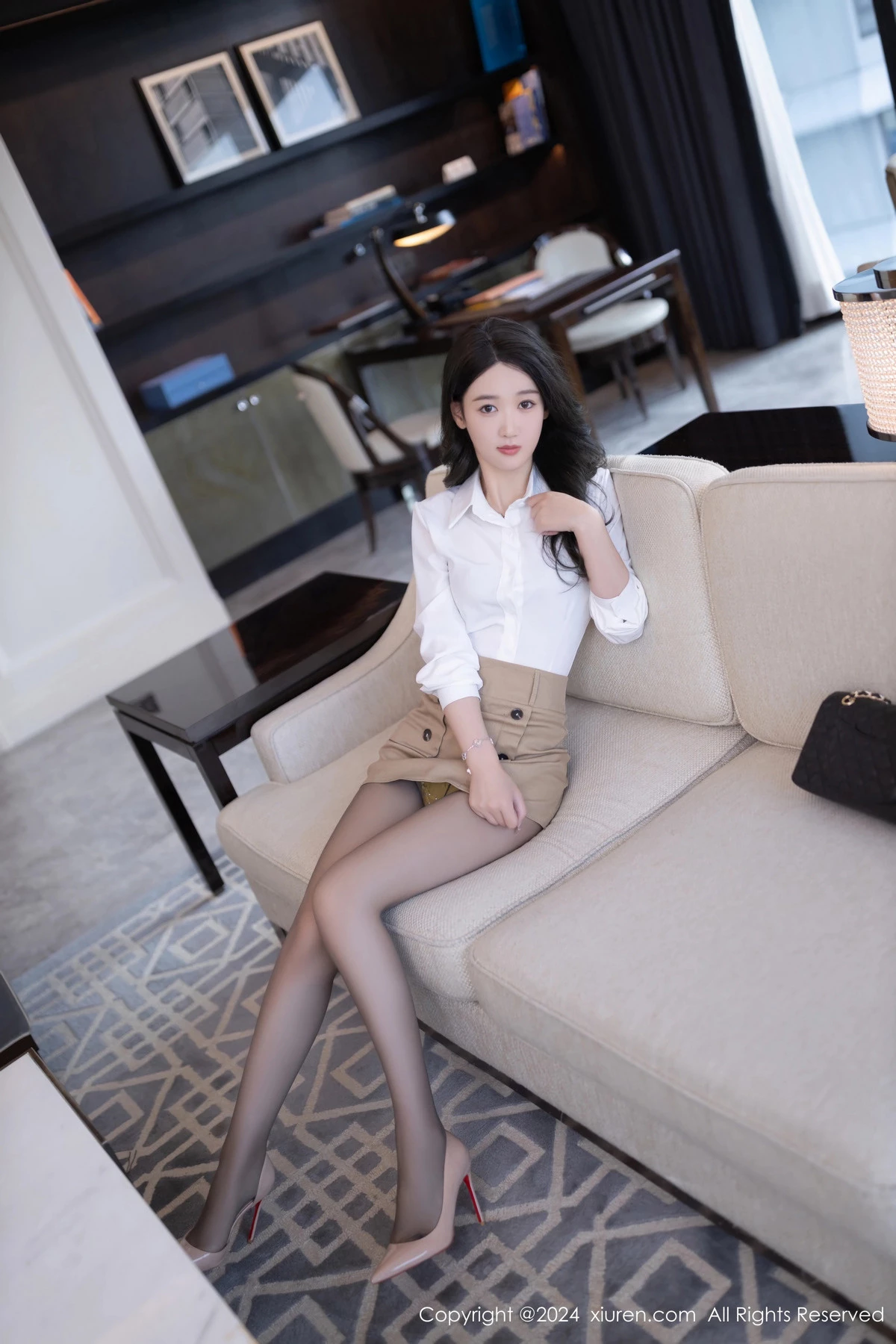 [XiuRen秀人网] 2024.05.20 No.8571 唐安琪 黑丝美腿 [80P] NO.4