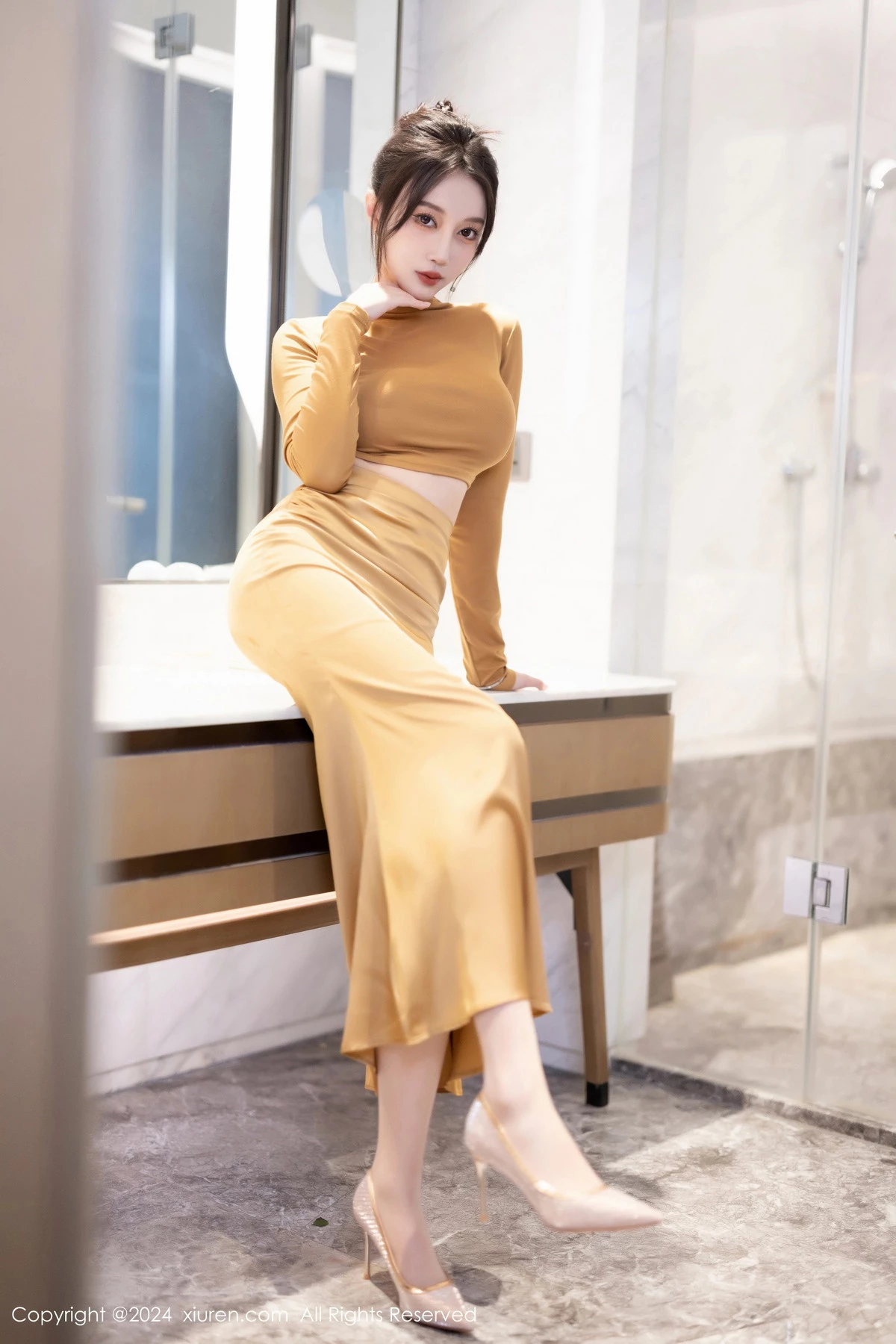 [XiuRen秀人网] 2024.05.21 No.8574 玥儿玥 丝袜美腿 [81P] NO.3