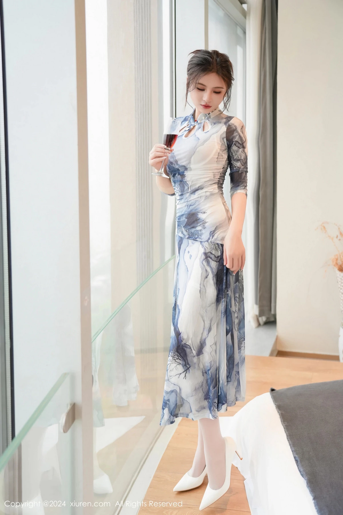 [XiuRen秀人网] 2024.05.23 No.8587 Emily尹菲 美腿丝袜 [117P] NO.3