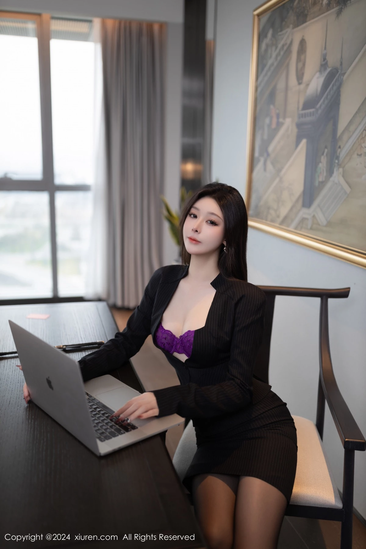 [XiuRen秀人网] 2024.05.30 No.8626 小逗逗 黑丝美腿 [81P] NO.1