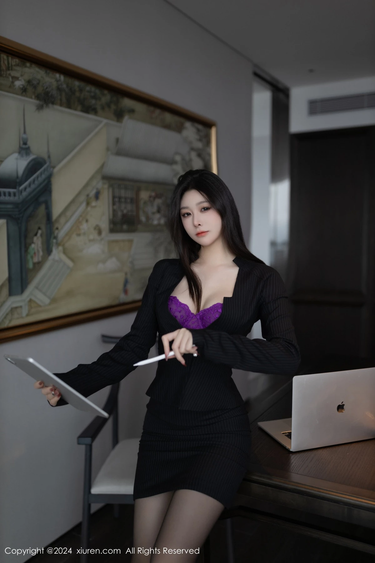 [XiuRen秀人网] 2024.05.30 No.8626 小逗逗 黑丝美腿 [81P] NO.3