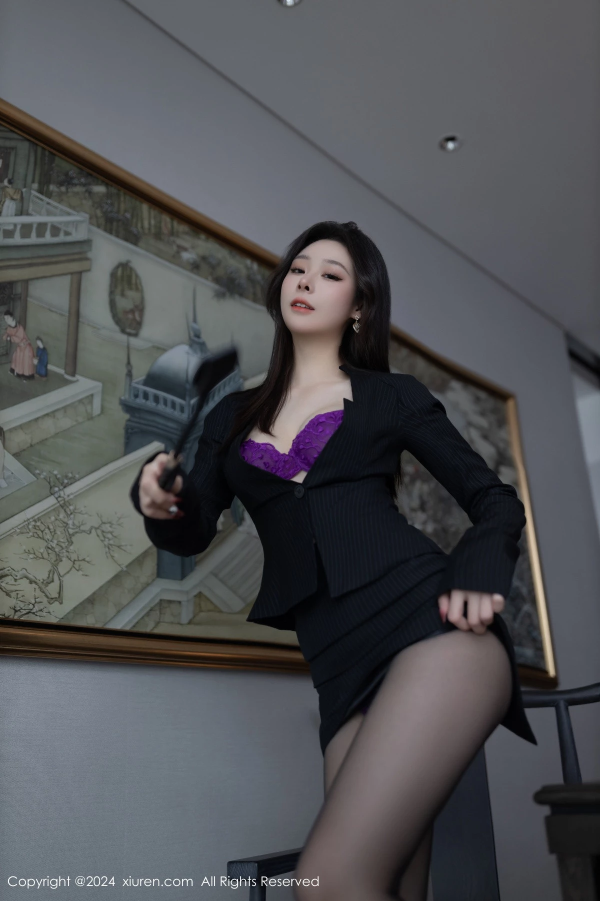 [XiuRen秀人网] 2024.05.30 No.8626 小逗逗 黑丝美腿 [81P] NO.7