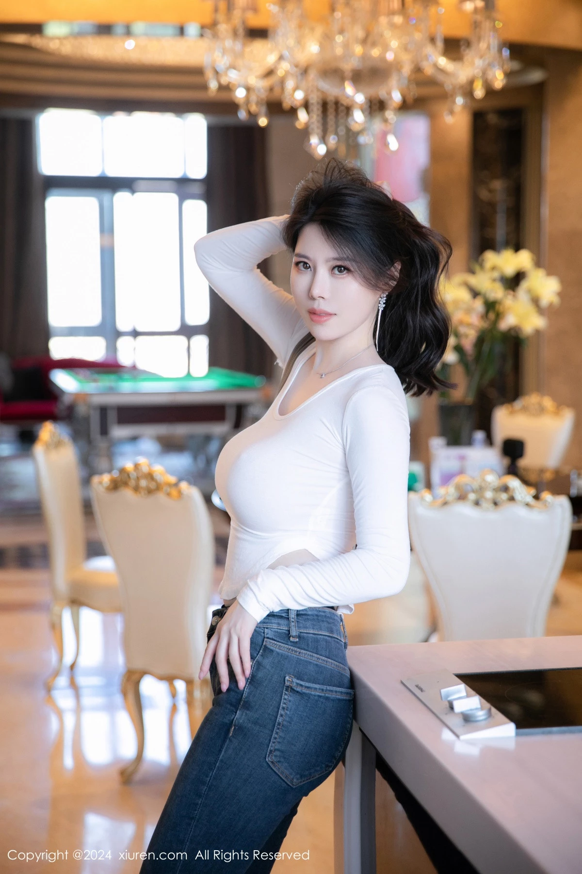 [XiuRen秀人网] 2024.05.29 No.8618 白茹雪abby 黑丝美腿 [82P] NO.2