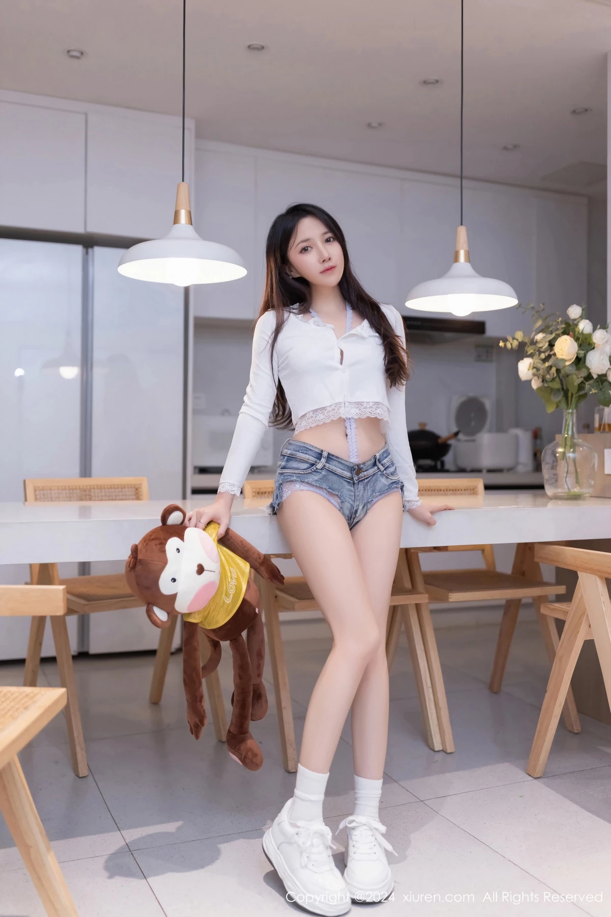 [XiuRen秀人网] 2024.05.31 No.8639 鱼子酱Fish 美腿性感 [80P] NO.5