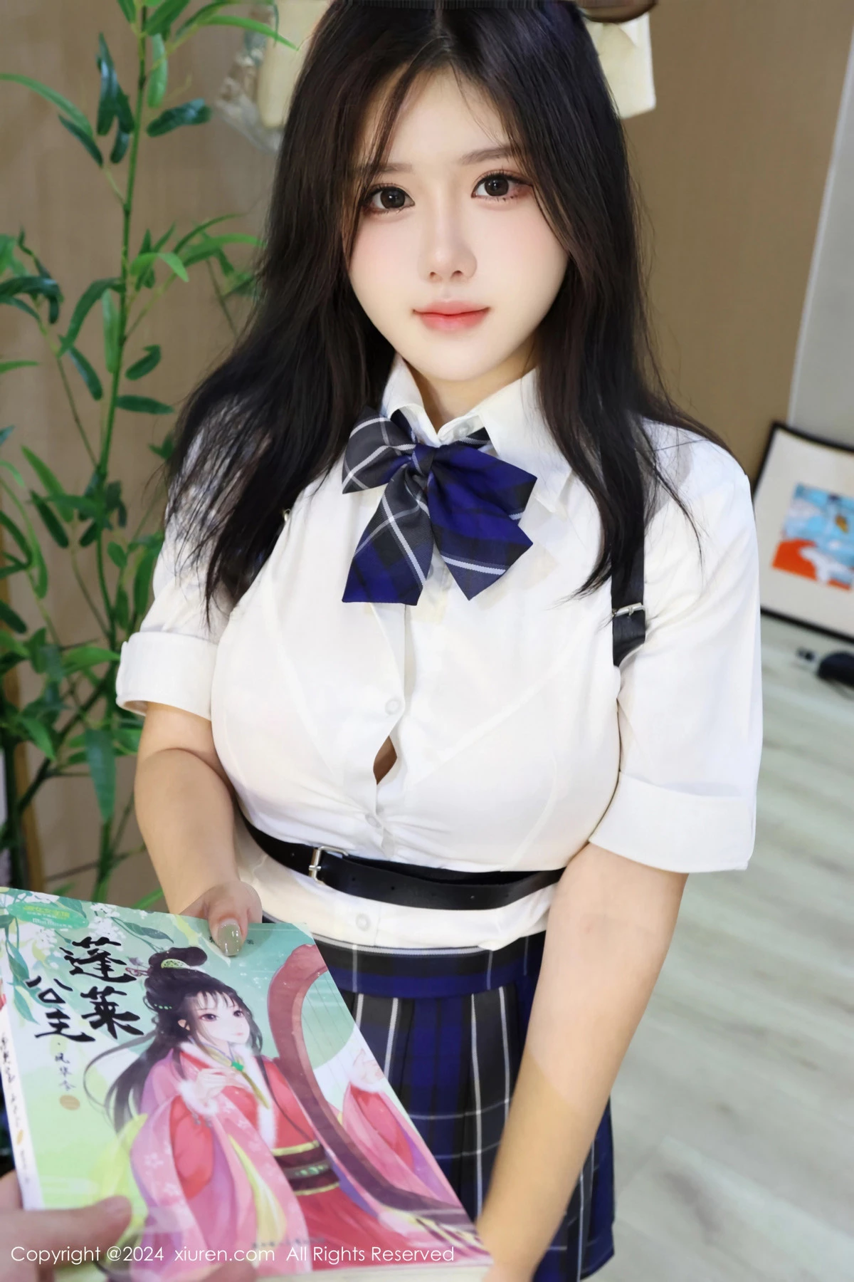 [XiuRen秀人网] 2024.05.31 No.8637 小薯条nienie 黑丝美腿 [80P] NO.7