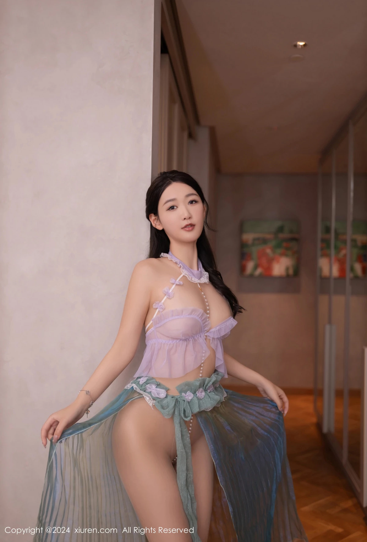 [XiuRen秀人网] 2024.06.03 No.8644 唐安琪 丝袜美腿 [80P] NO.5