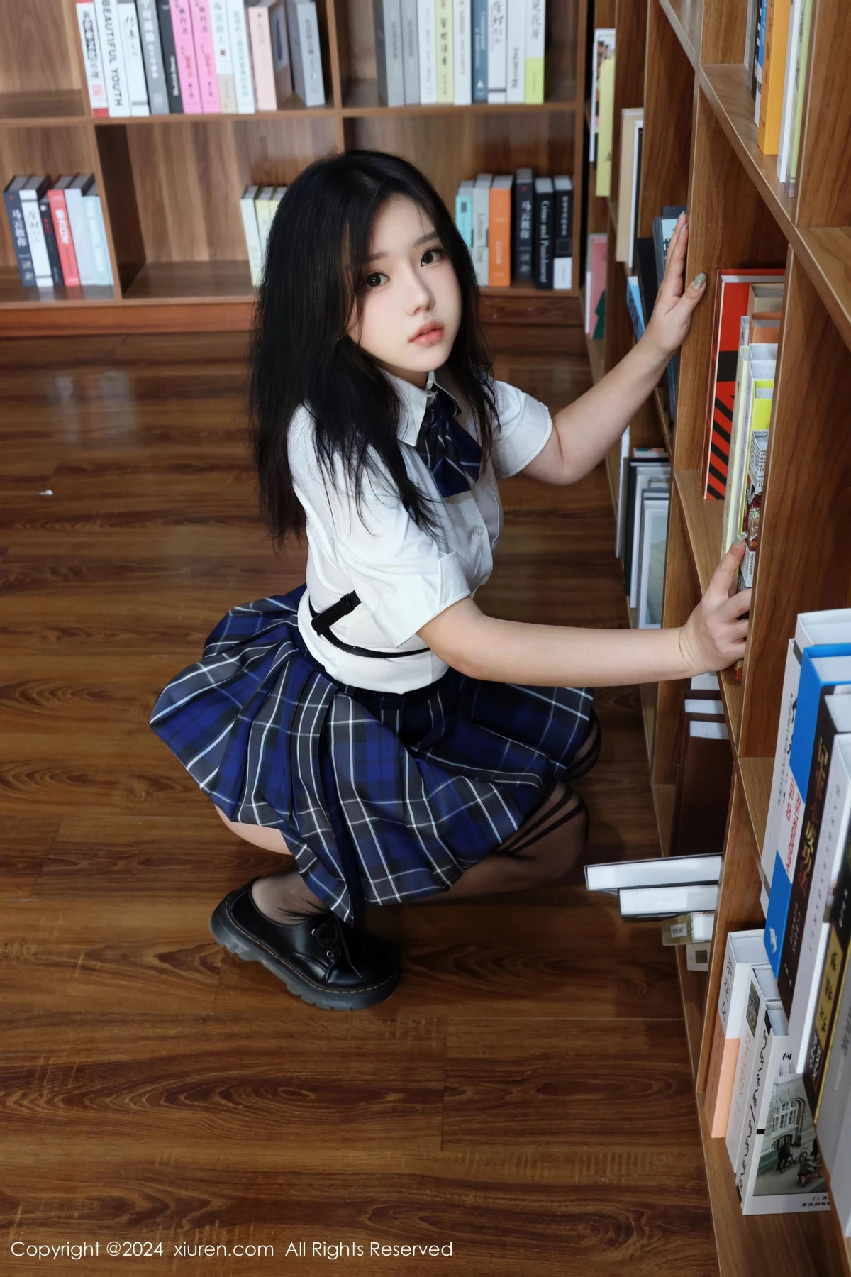 [XiuRen秀人网] 2024.05.31 No.8637 小薯条nienie 黑丝美腿 [80P] NO.12