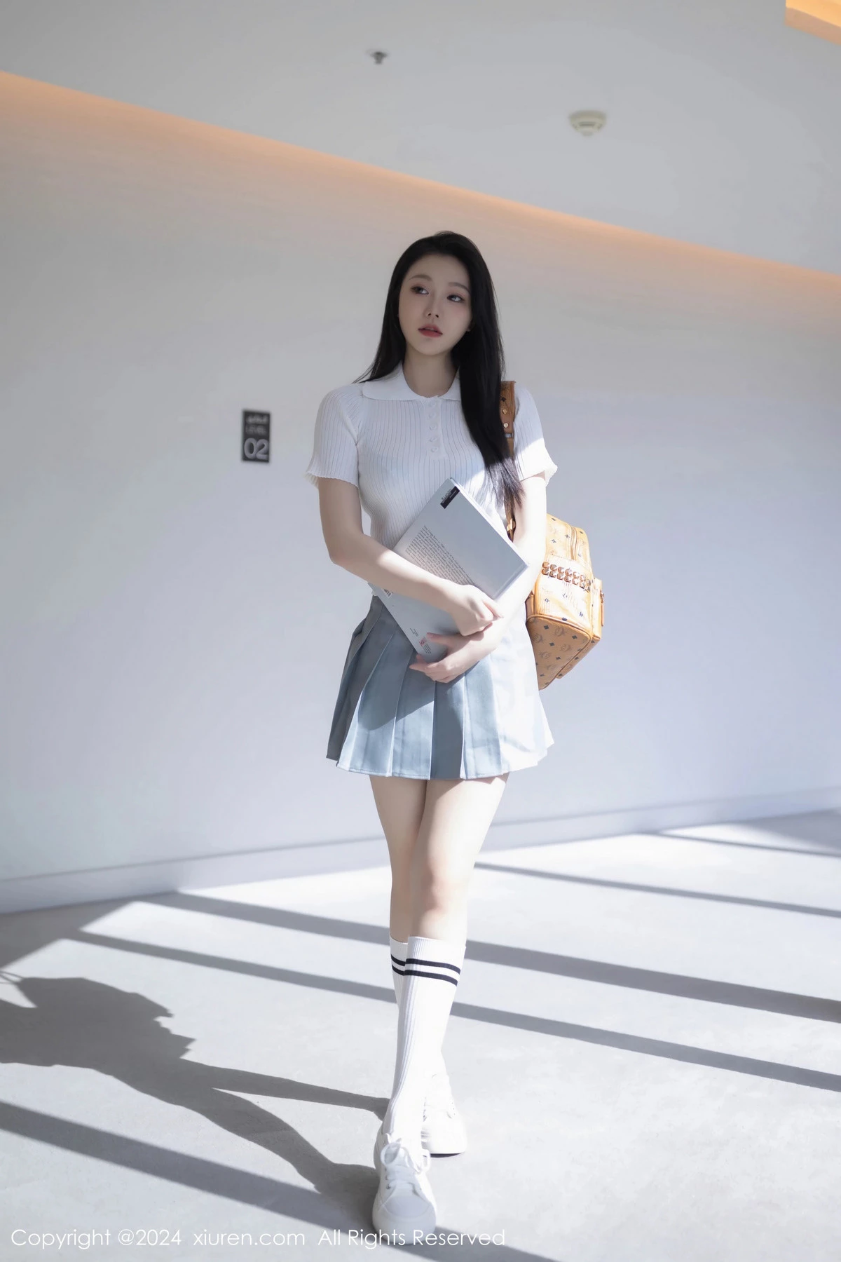 [XiuRen秀人网] 2024.06.04 No.8649 安然anran 美腿短裙 [80P] NO.3