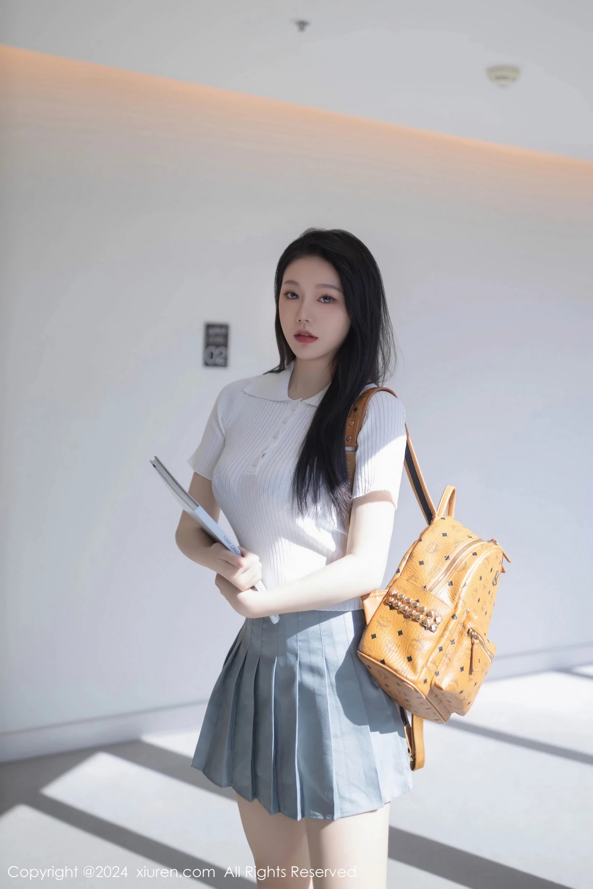 [XiuRen秀人网] 2024.06.04 No.8649 安然anran 美腿短裙 [80P] NO.4