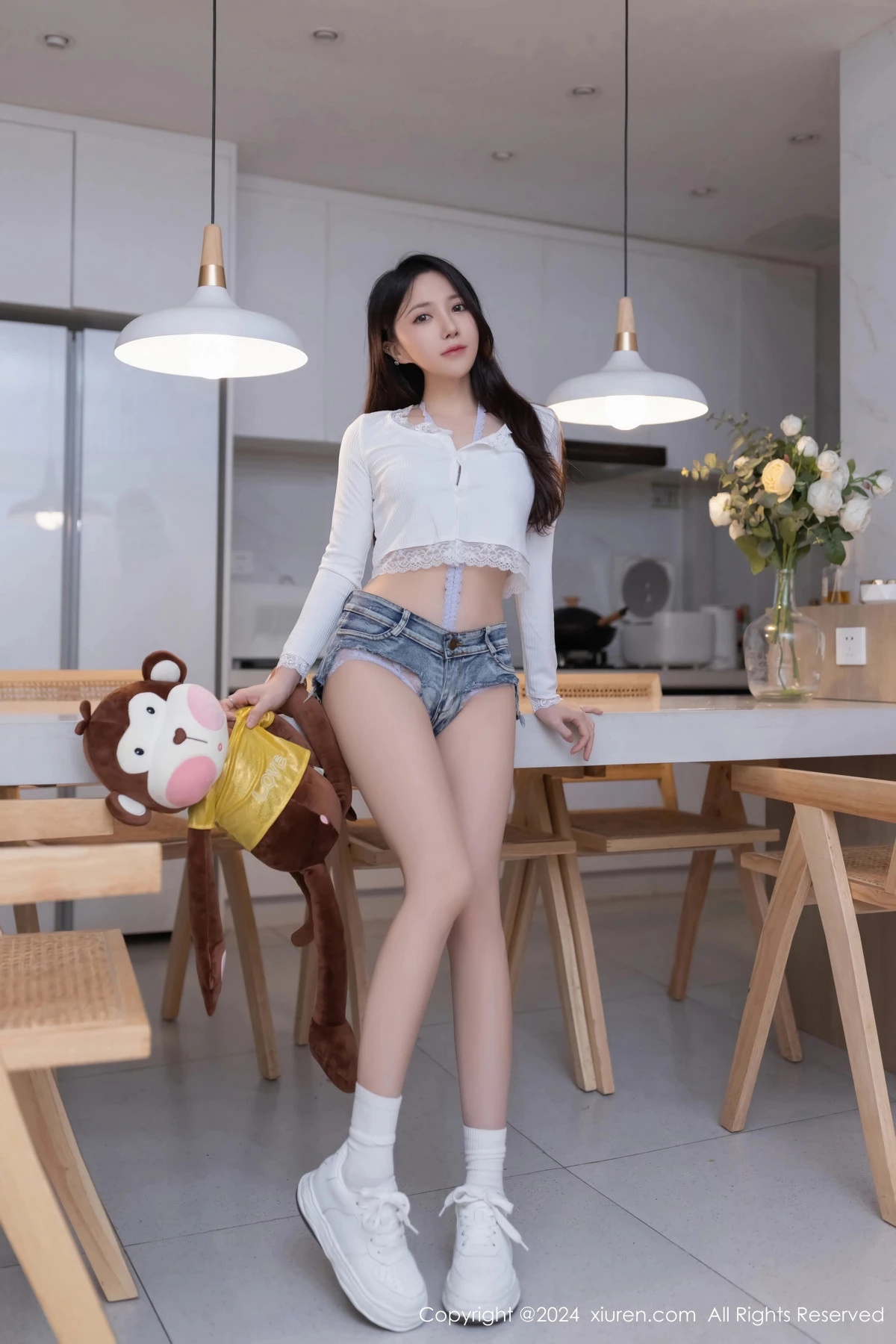 [XiuRen秀人网] 2024.05.31 No.8639 鱼子酱Fish 美腿性感 [80P] NO.7