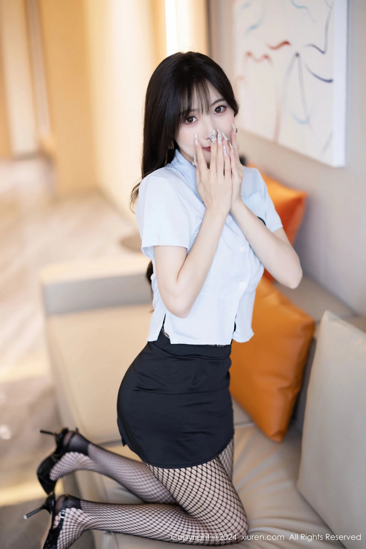 [XiuRen秀人网] 2024.06.04 No.8650 林星阑 黑丝美腿 [88P] NO.10