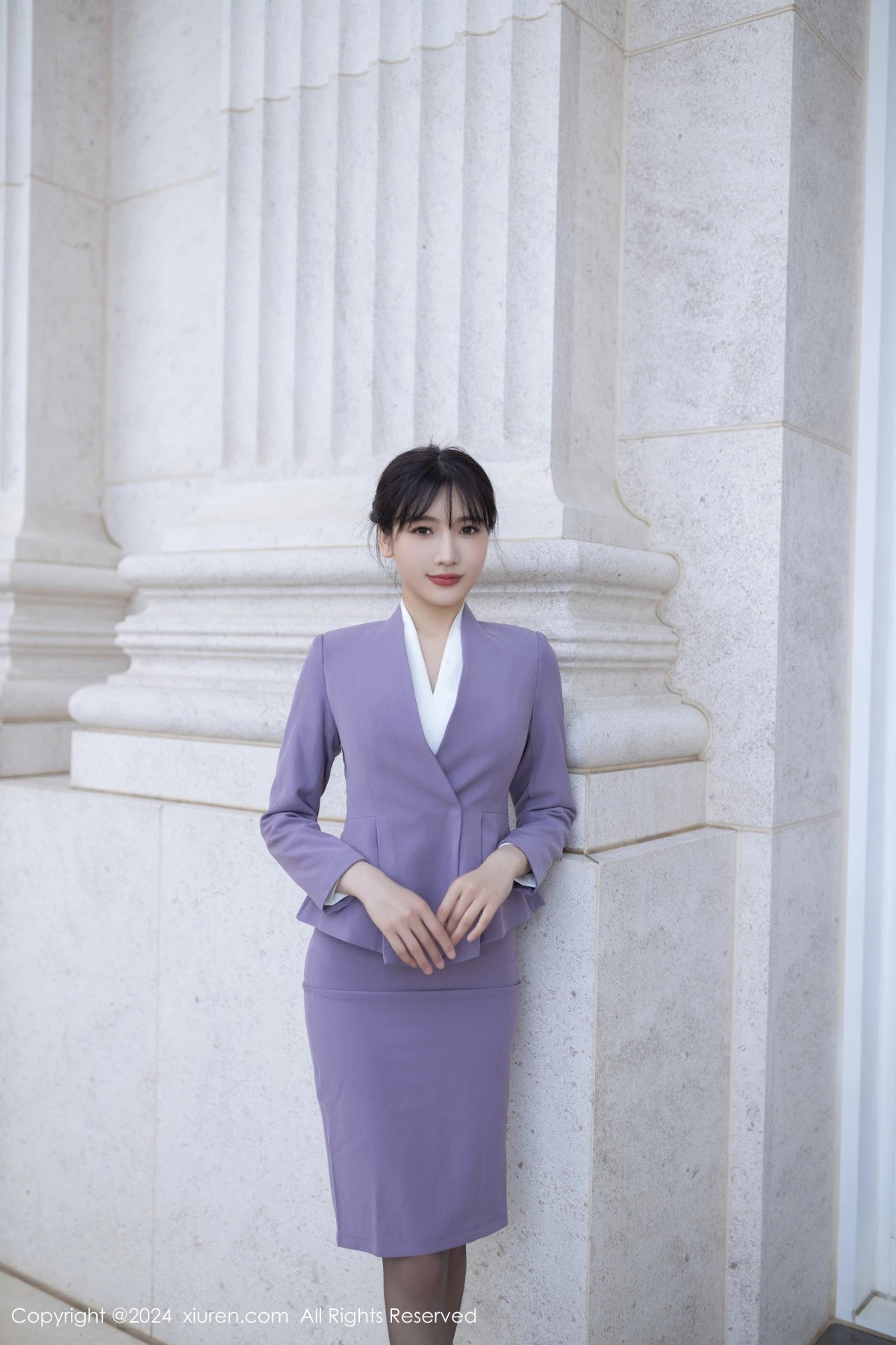 [XiuRen秀人网] 2024.06.13 No.8700 陆萱萱 黑丝美腿 [81P] NO.2