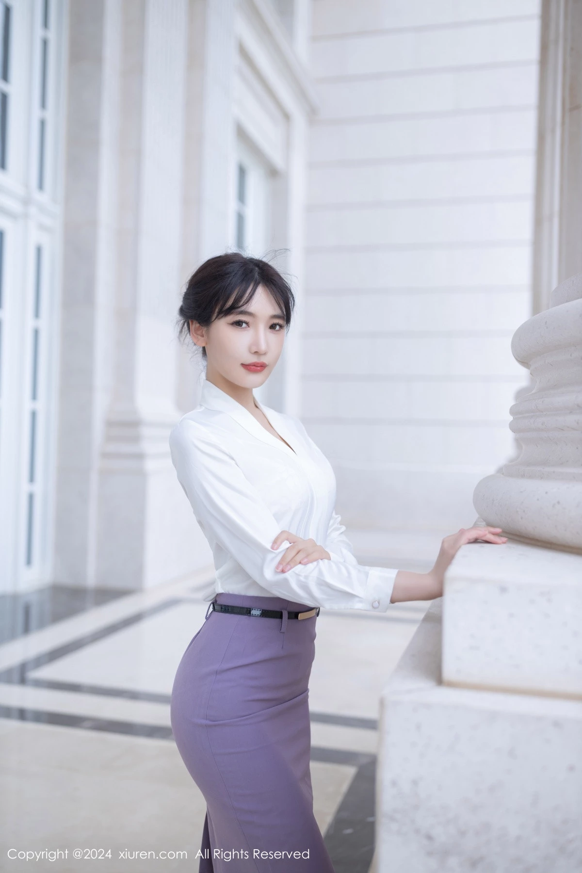 [XiuRen秀人网] 2024.06.13 No.8700 陆萱萱 黑丝美腿 [81P] NO.4