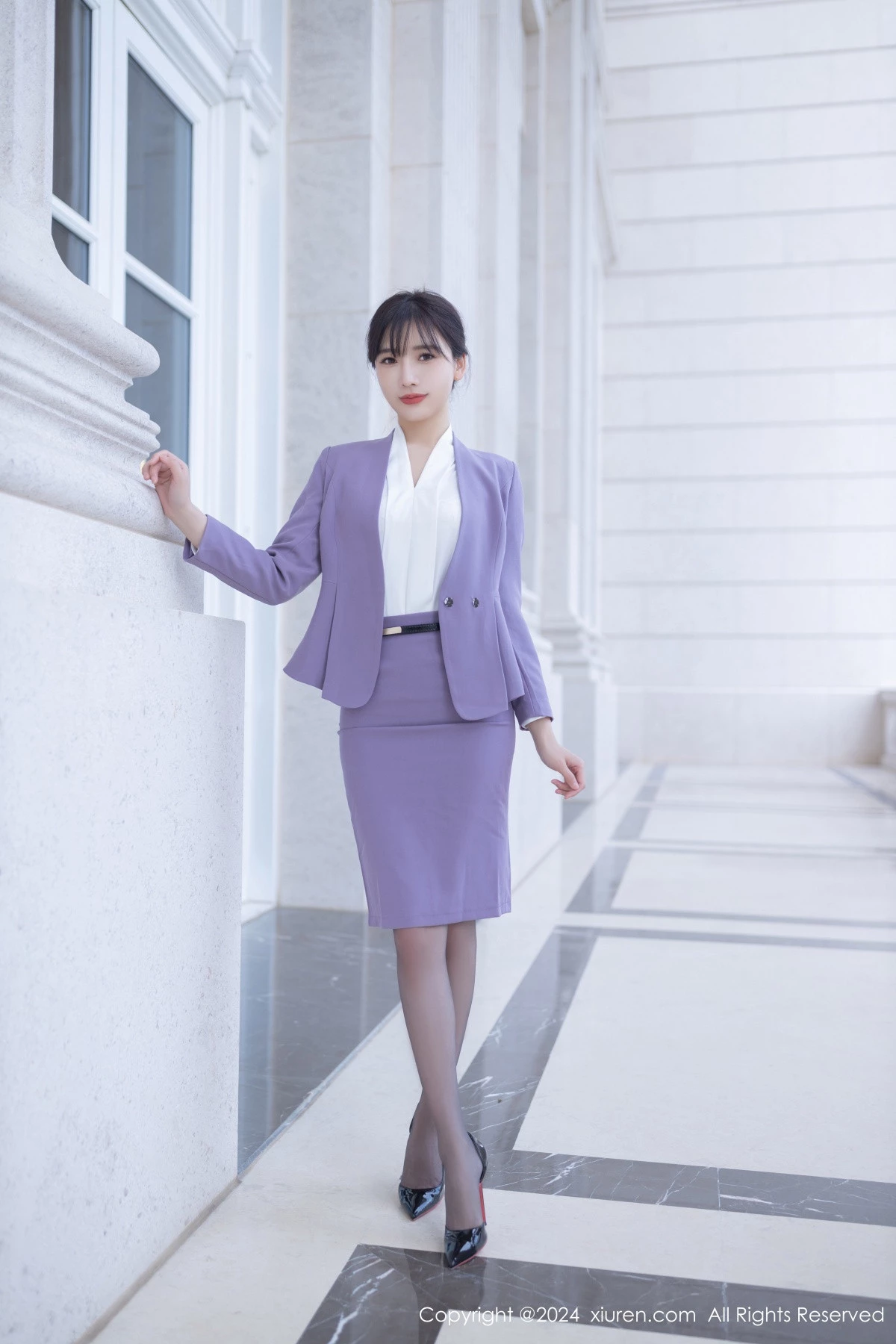 [XiuRen秀人网] 2024.06.13 No.8700 陆萱萱 黑丝美腿 [81P] NO.3