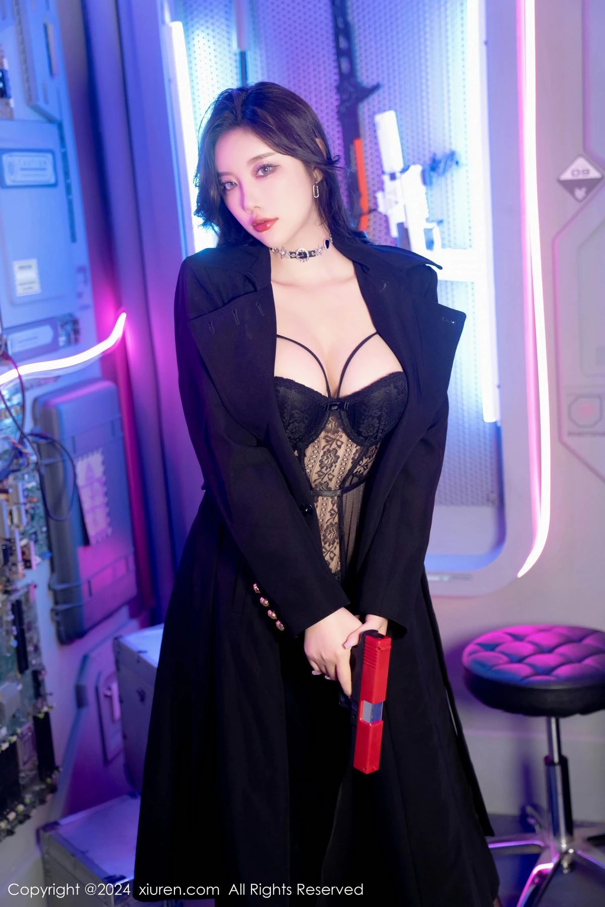 [XiuRen秀人网] 2024.06.28 No.8776 杨晨晨Yome 情趣黑丝 [90P] NO.10