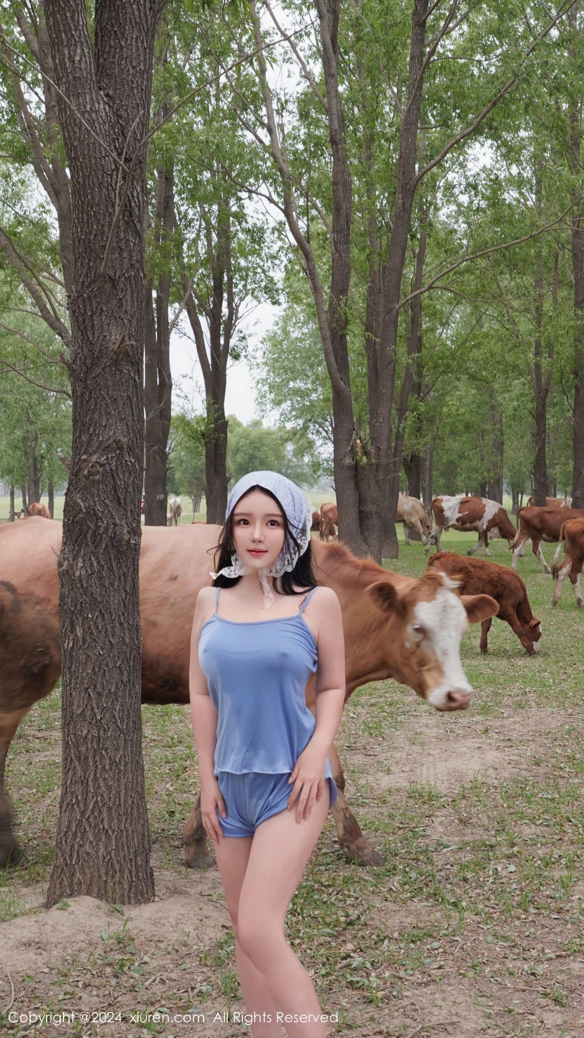 [XiuRen秀人网] 2024.06.28 No.8777 小薯条nienie 放牛娃主题 [73P] NO.12