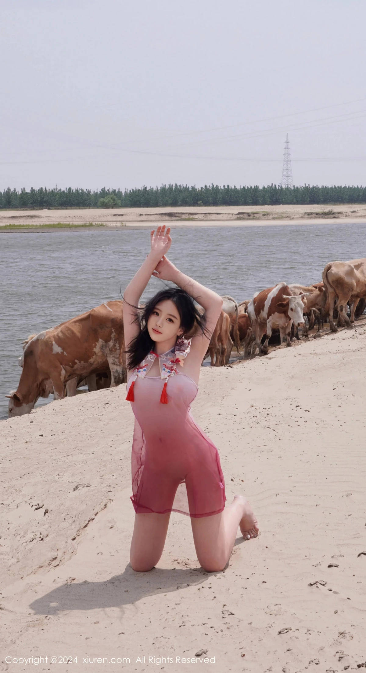 [XiuRen秀人网] 2024.06.28 No.8777 小薯条nienie 放牛娃主题 [73P] NO.6