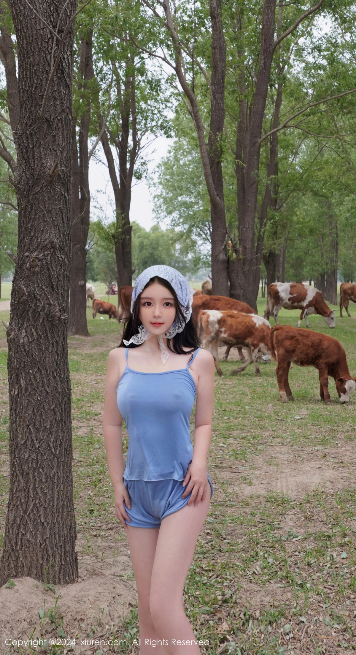 [XiuRen秀人网] 2024.06.28 No.8777 小薯条nienie 放牛娃主题 [73P] NO.10